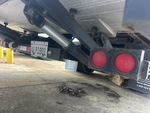 Trailer Chassis with Brake Lights Functional