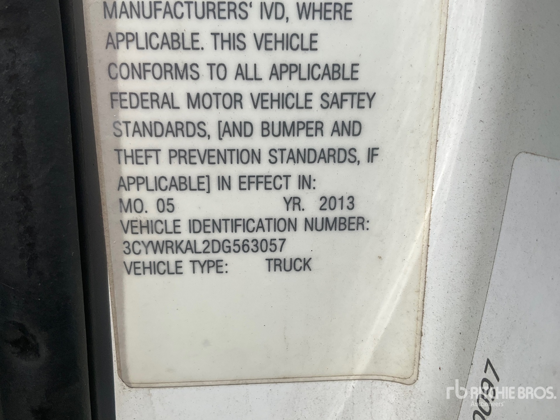 2013 Ram 4500