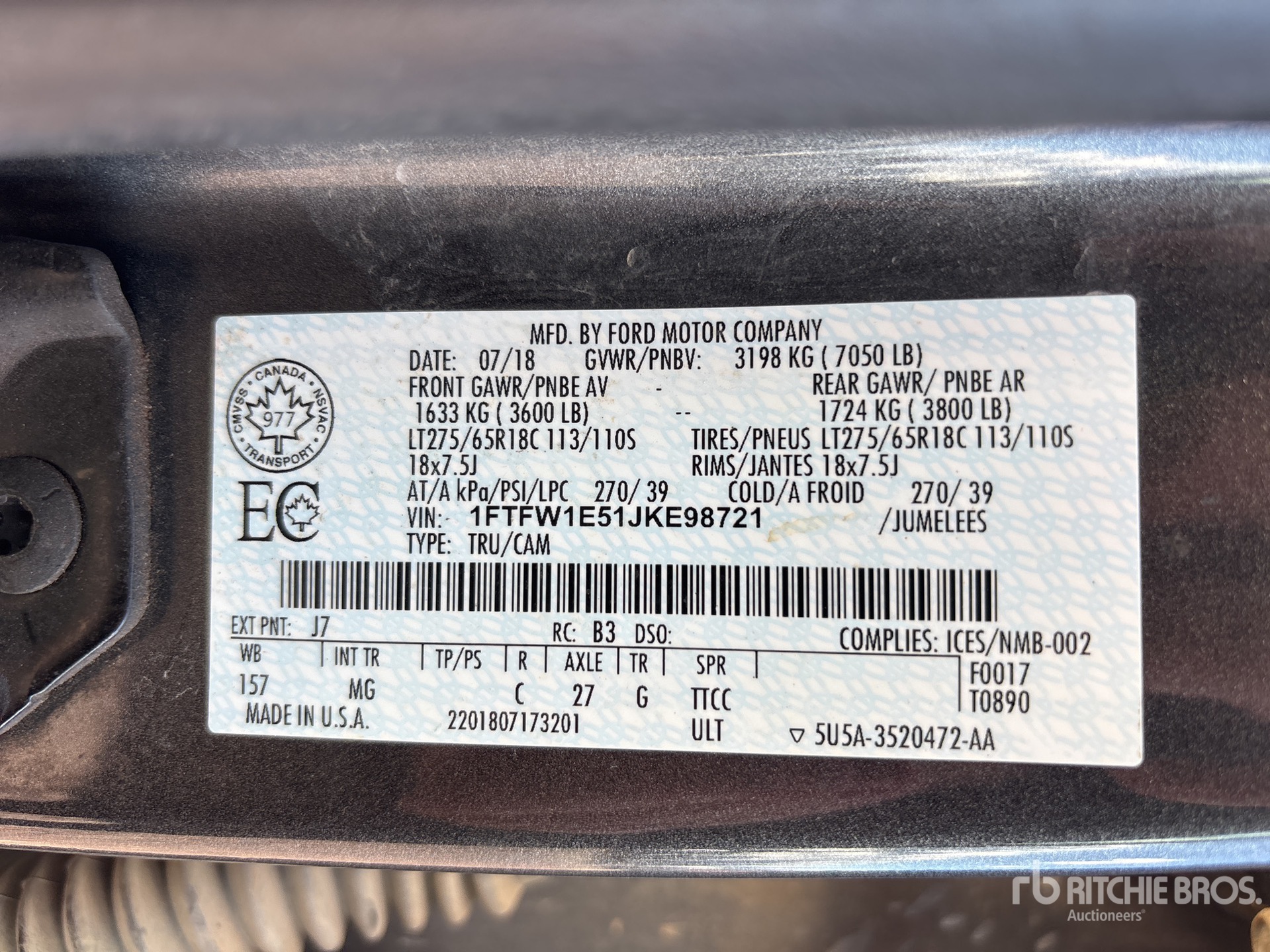 2018 Ford F-150