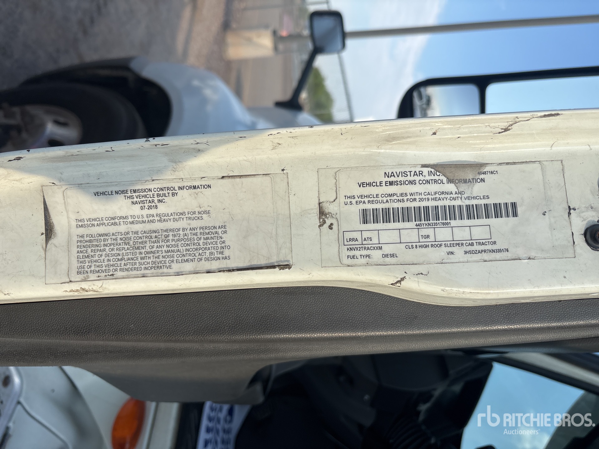 2019 International LT625