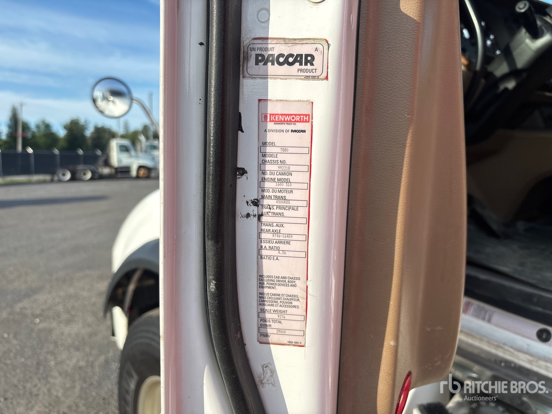 2018 Kenworth T880