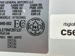 General Appearance with Motor Vehicle Safety Standards Label