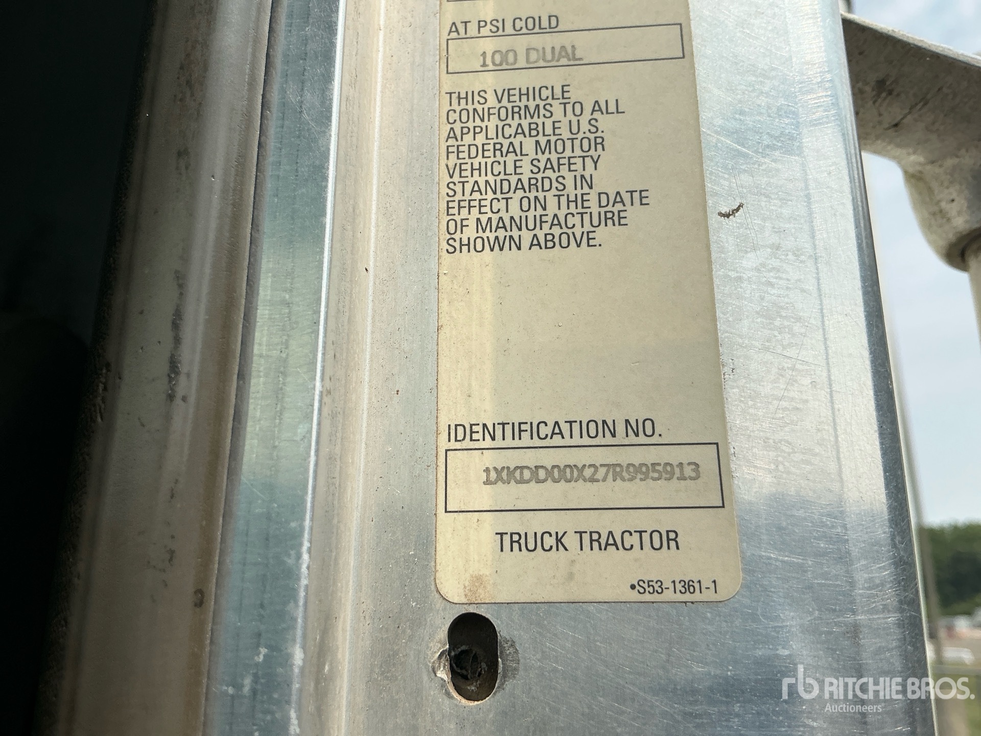 2007 Kenworth T800