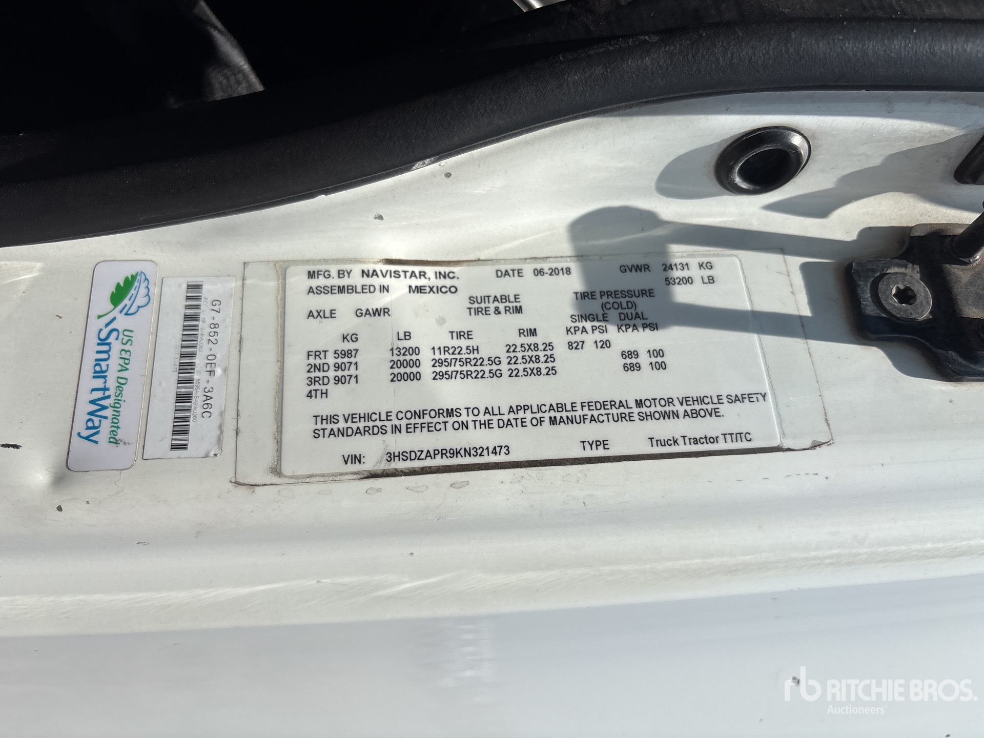 2019 International LT625