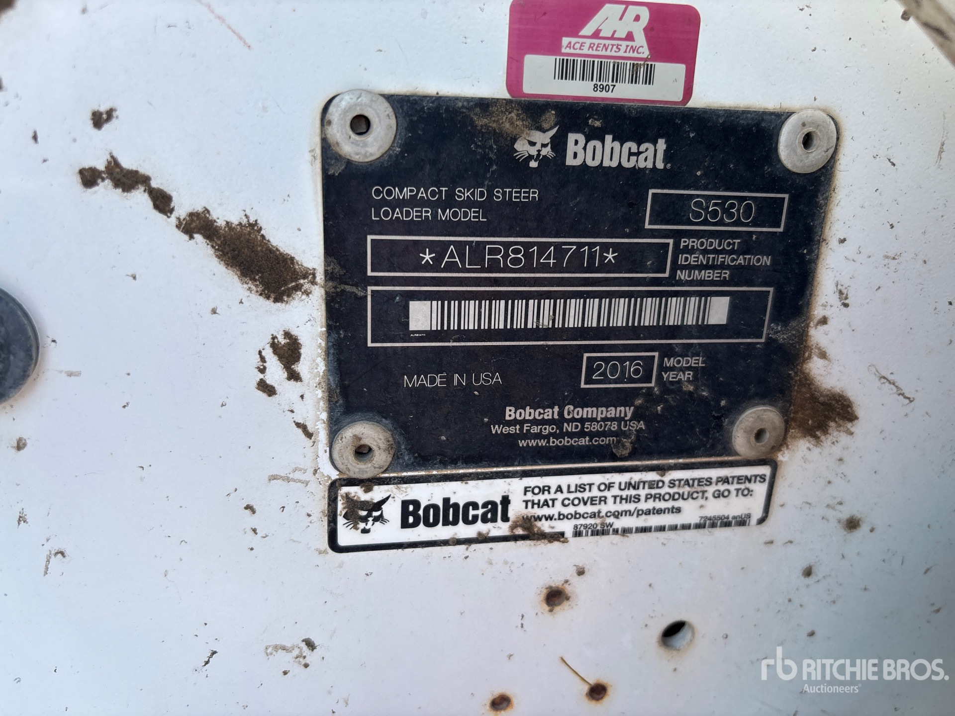 2016 Bobcat S530a