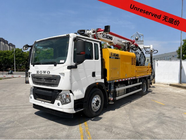 2021 XCMG HPC30V on 2021 HOWO XZS5180TPJ 4x2 Concrete Pump Truck