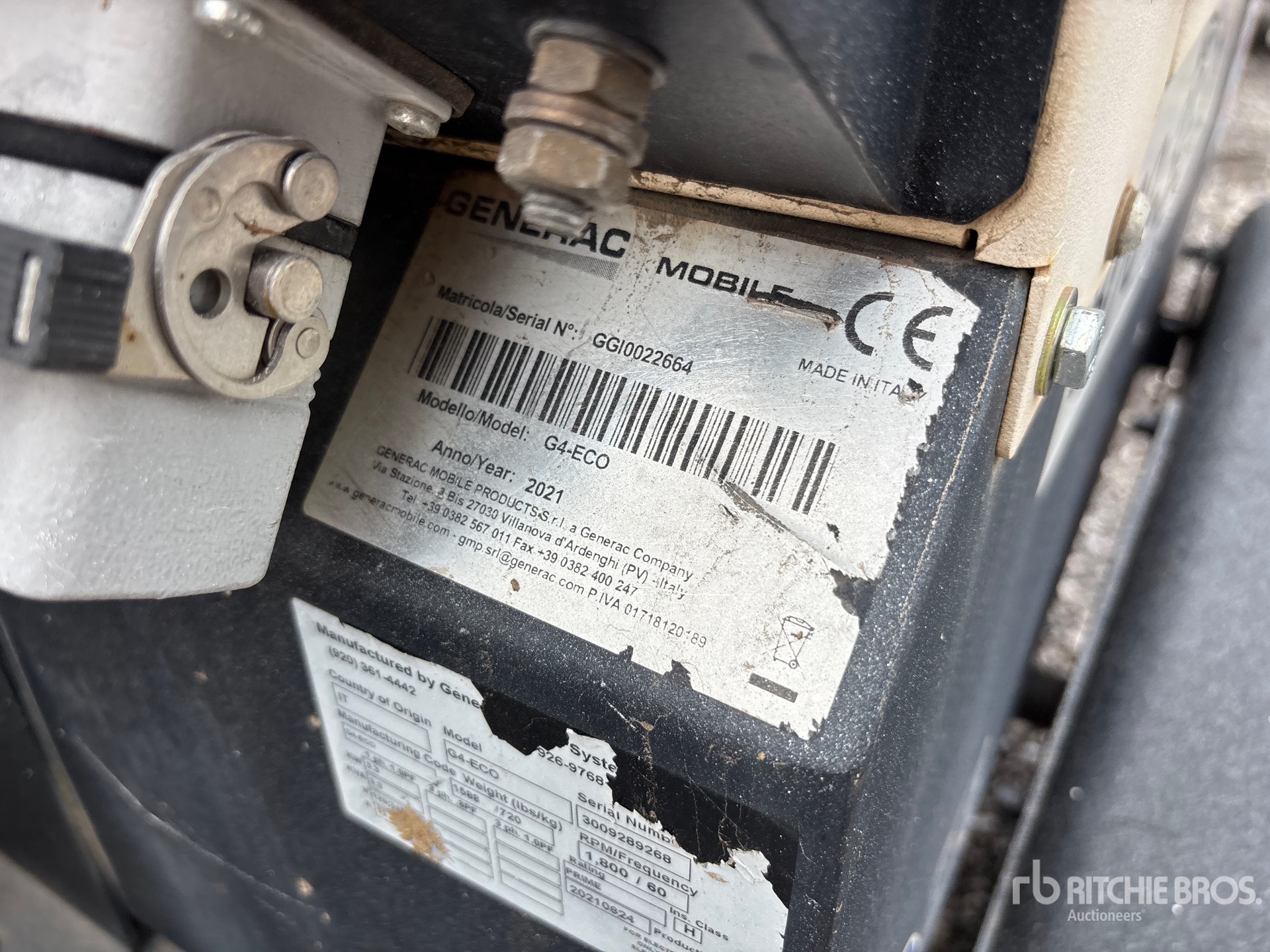 2021 Generac G4-ECO