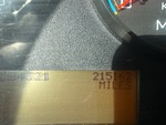 General Appearance with Hour Meter / Odometer