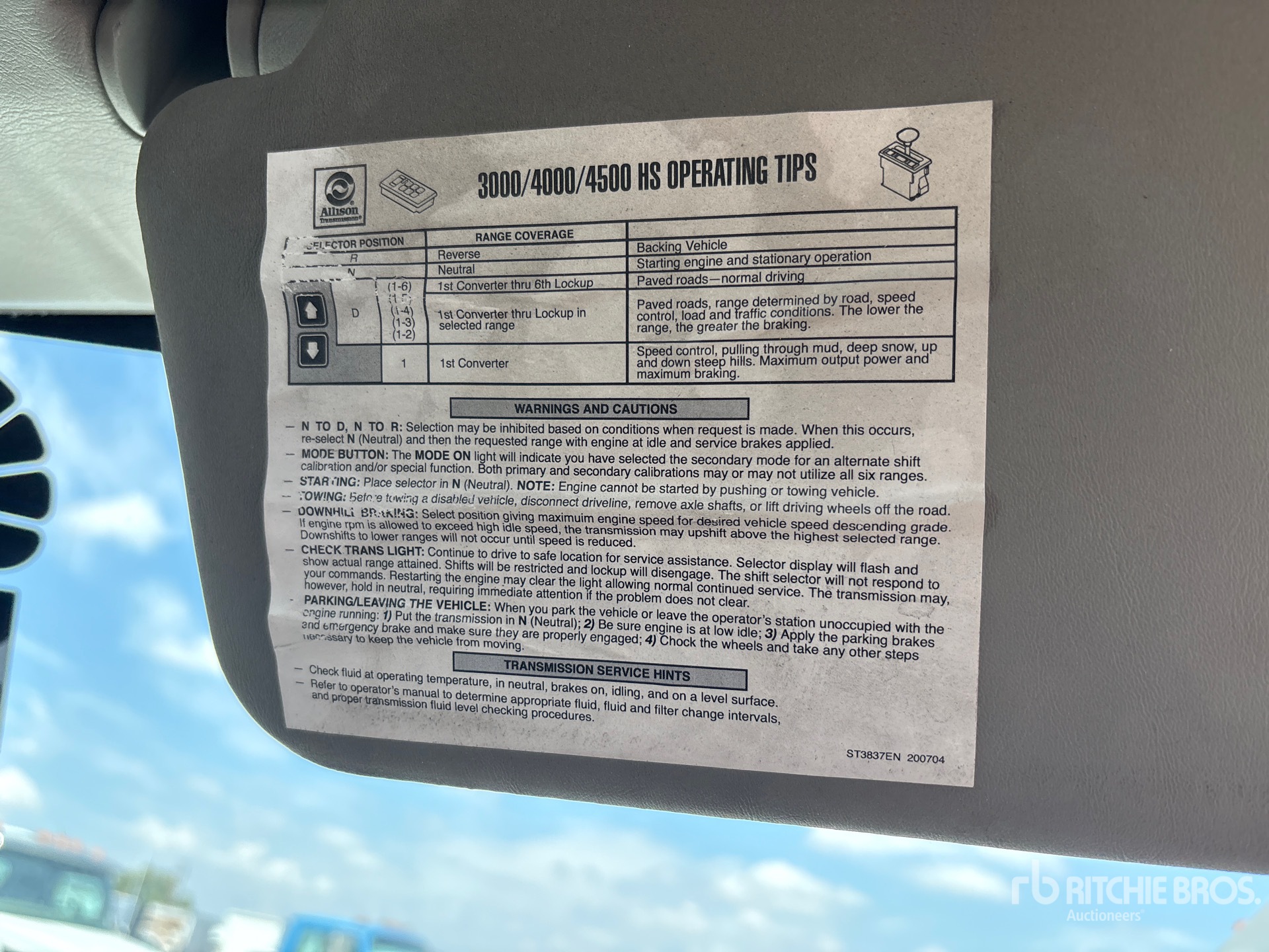 2009 International 4400 4X2