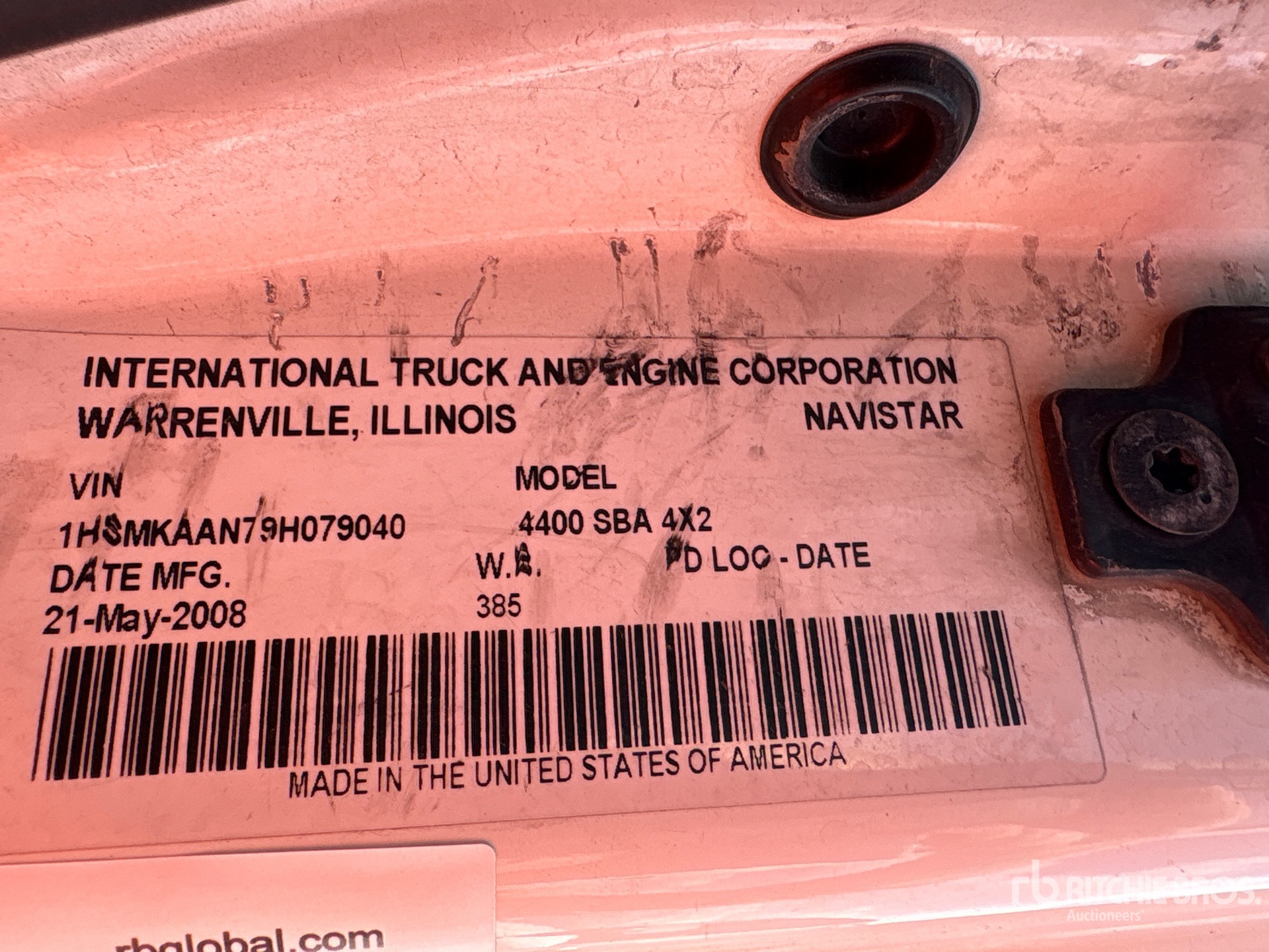 2009 International 4400 4X2