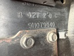 General Appearance with Frame Stamp Serial Number/VIN Photo