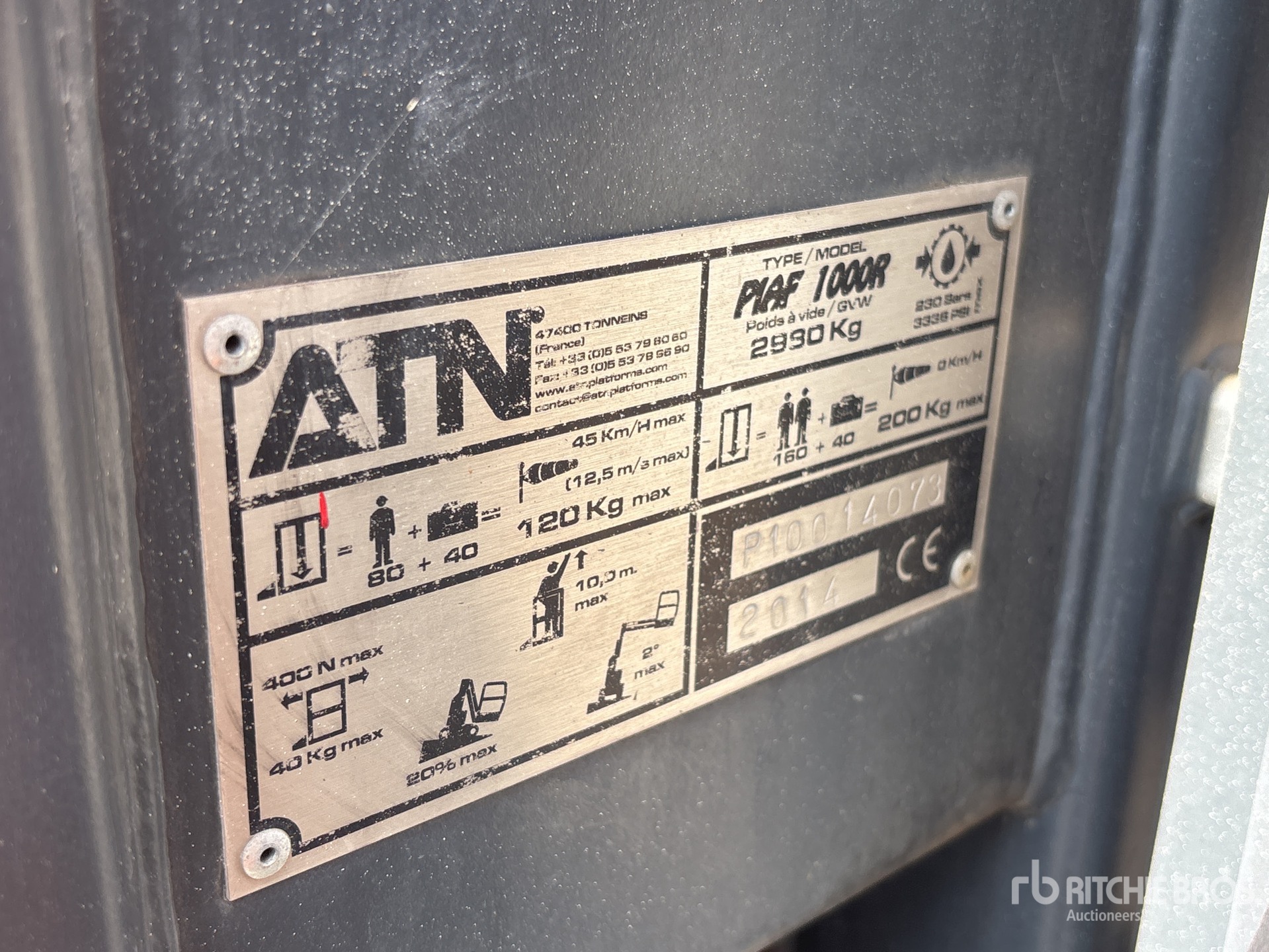 2014 ATN PIAF 1000R