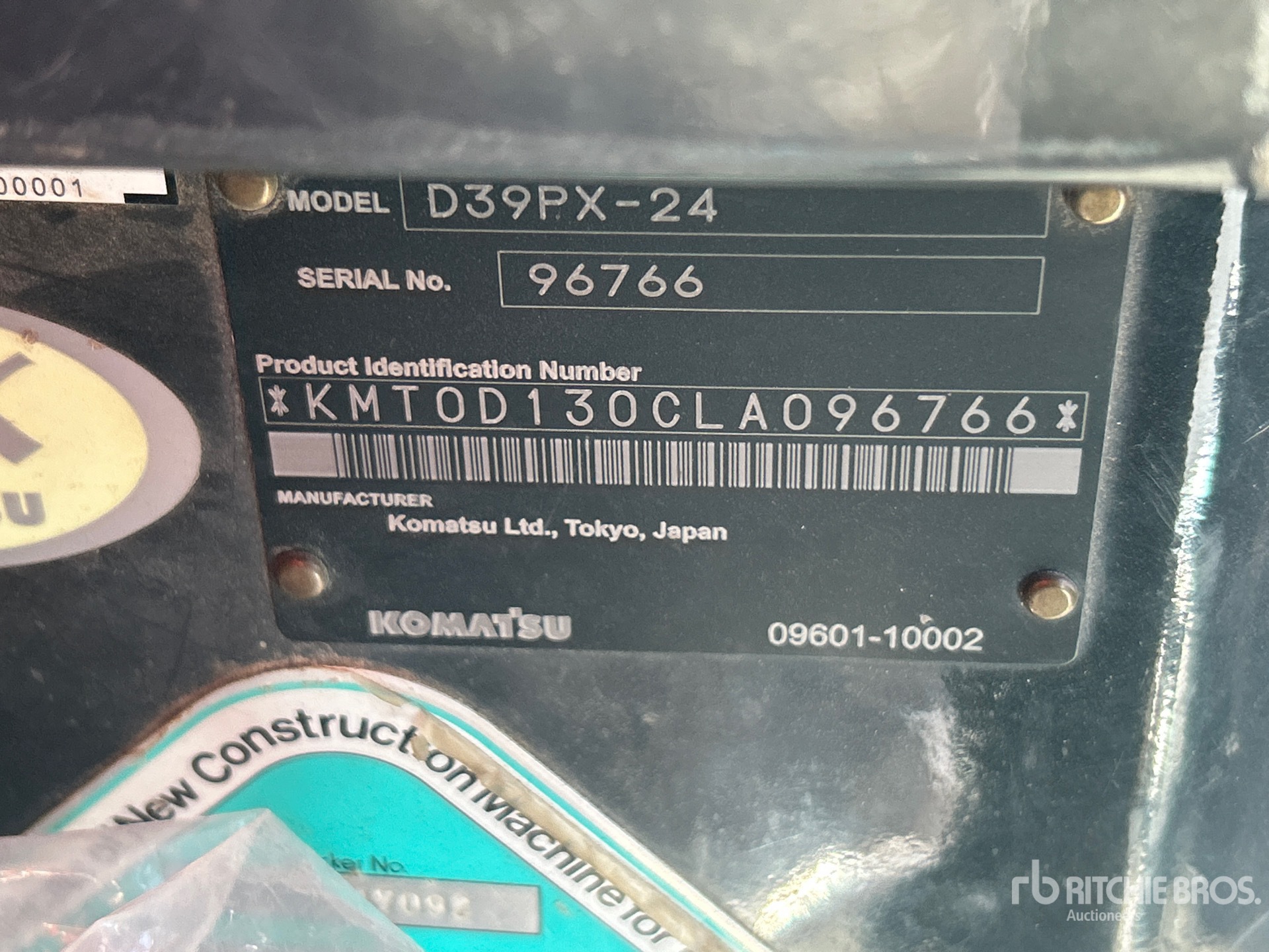 Photo of a 2021 Komatsu D39PX-24