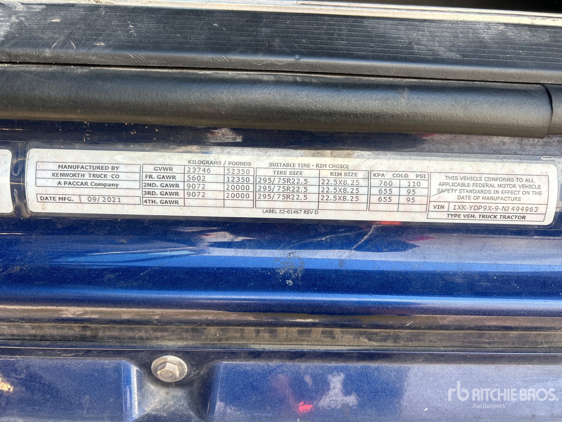 2022 Kenworth T680