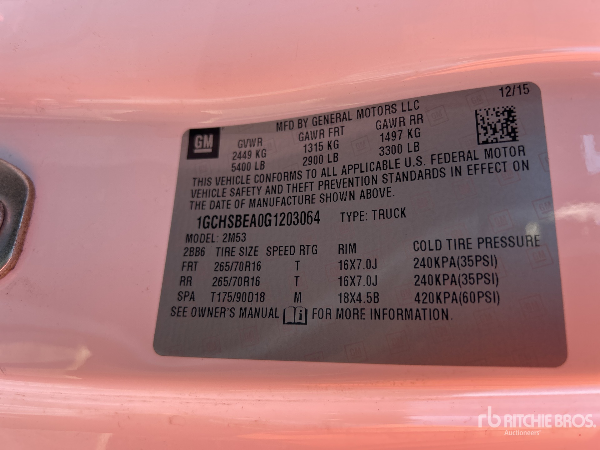 2016 Chevrolet Colorado