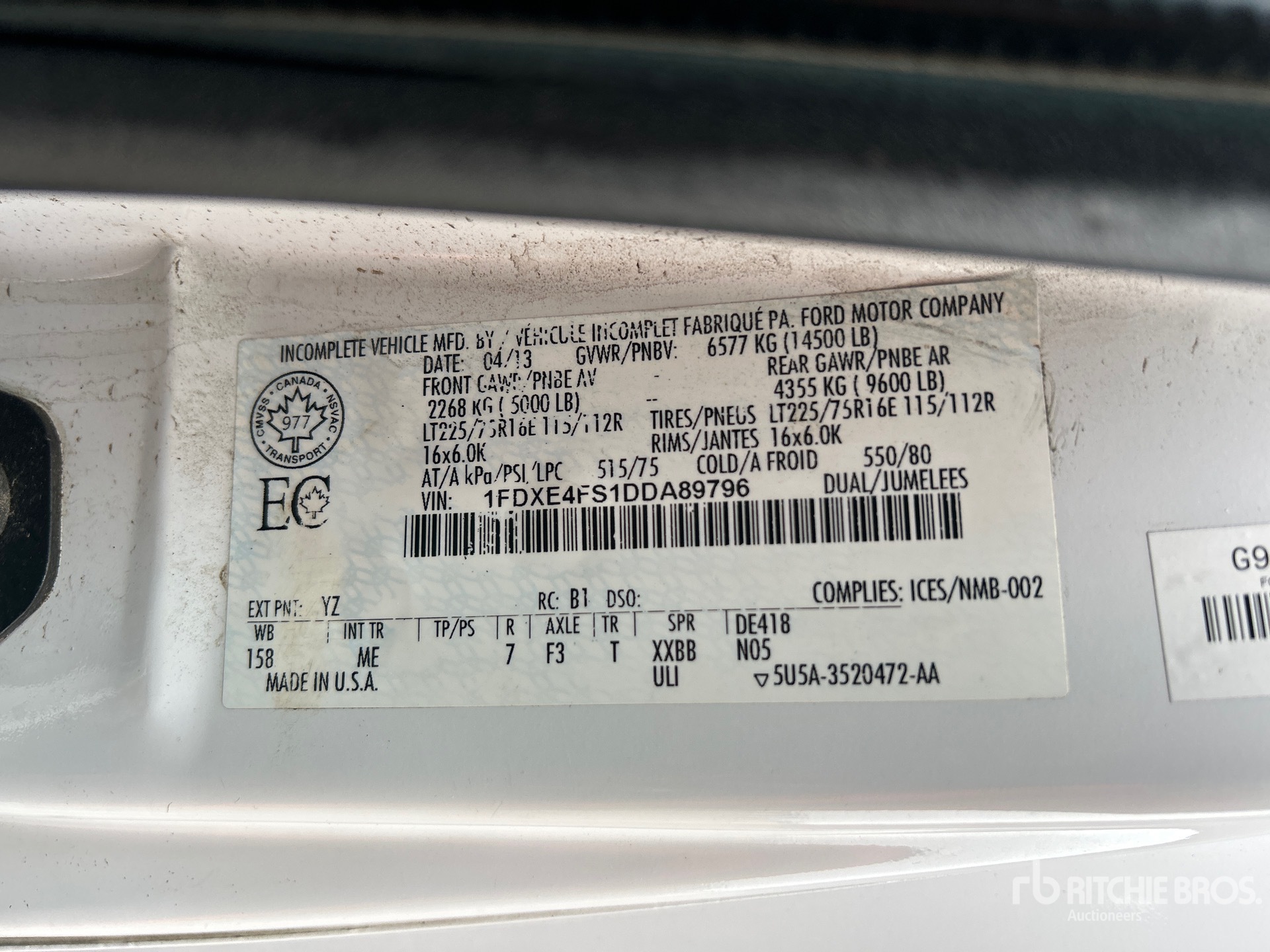 2013 Ford E-450