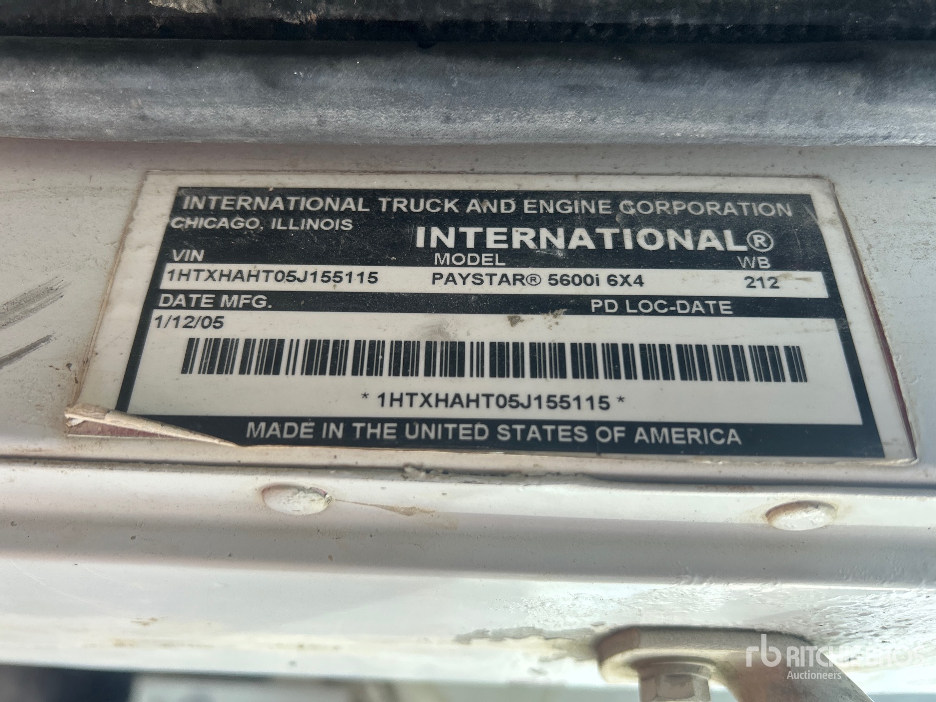 2005 International 5600i