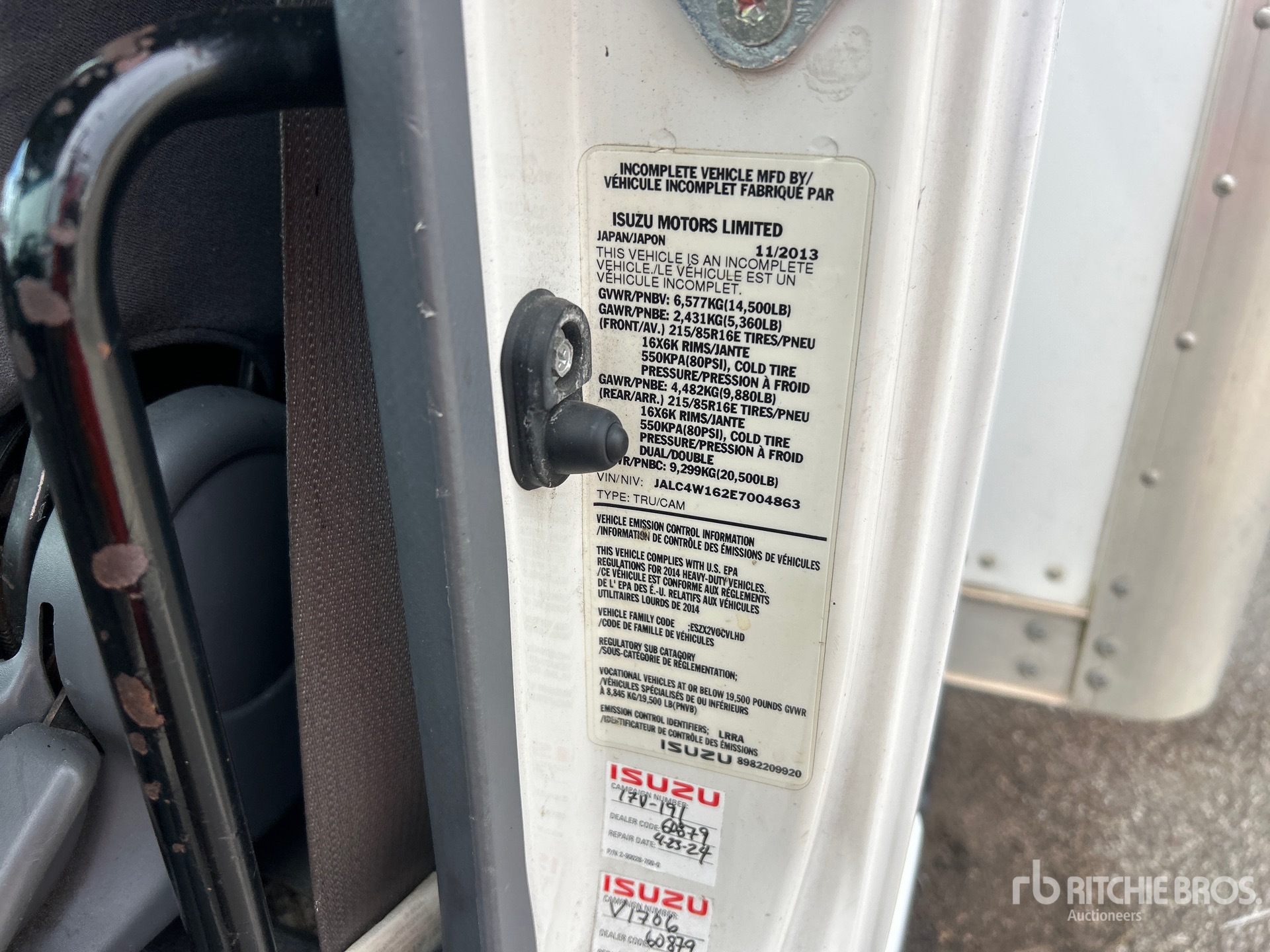 2014 Isuzu NPR HD