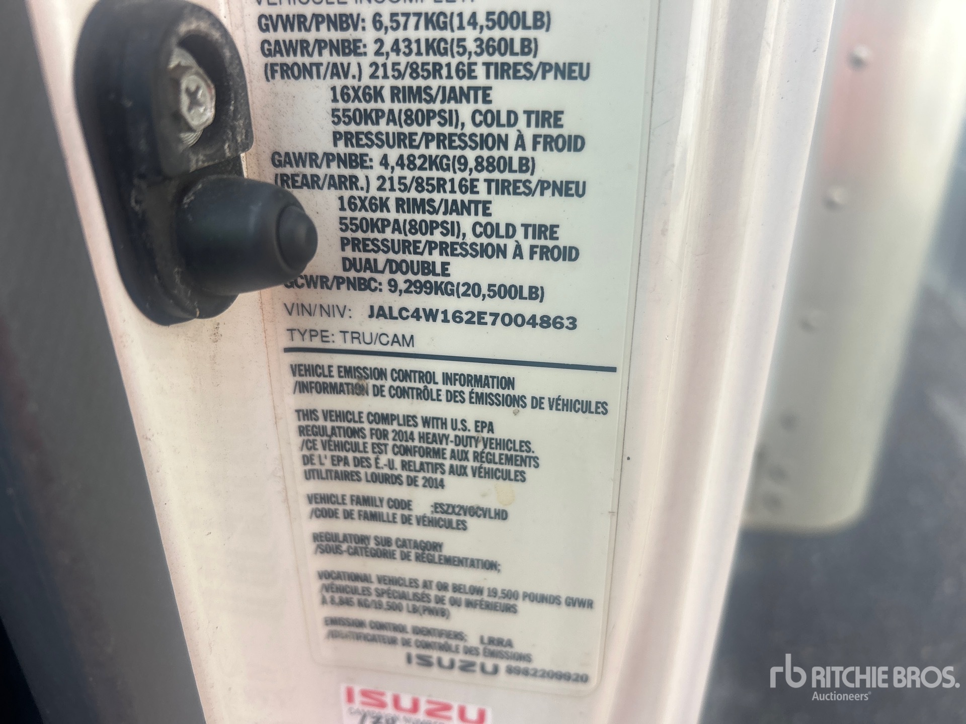 2014 Isuzu NPR HD