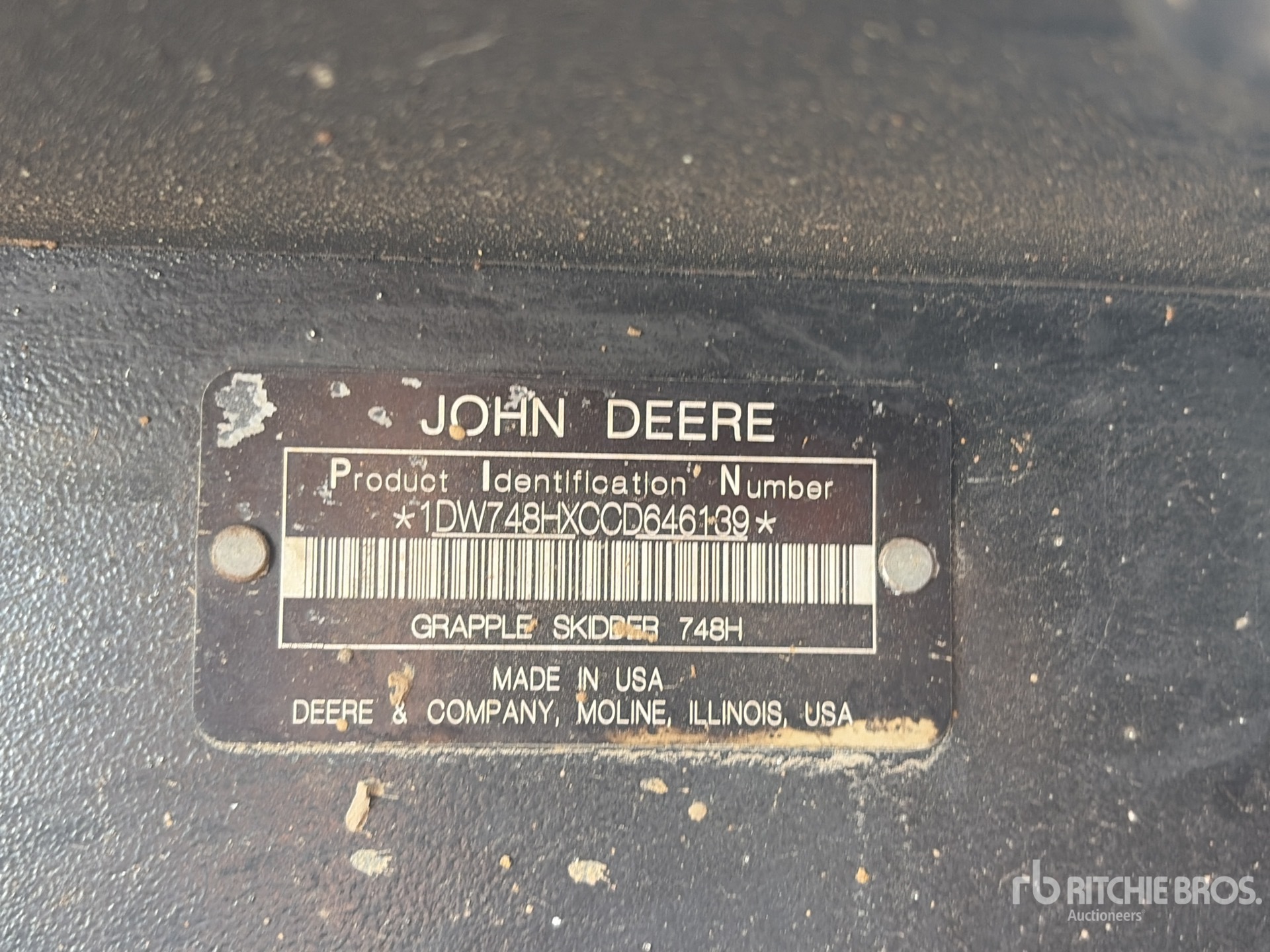 2014 John Deere 748H