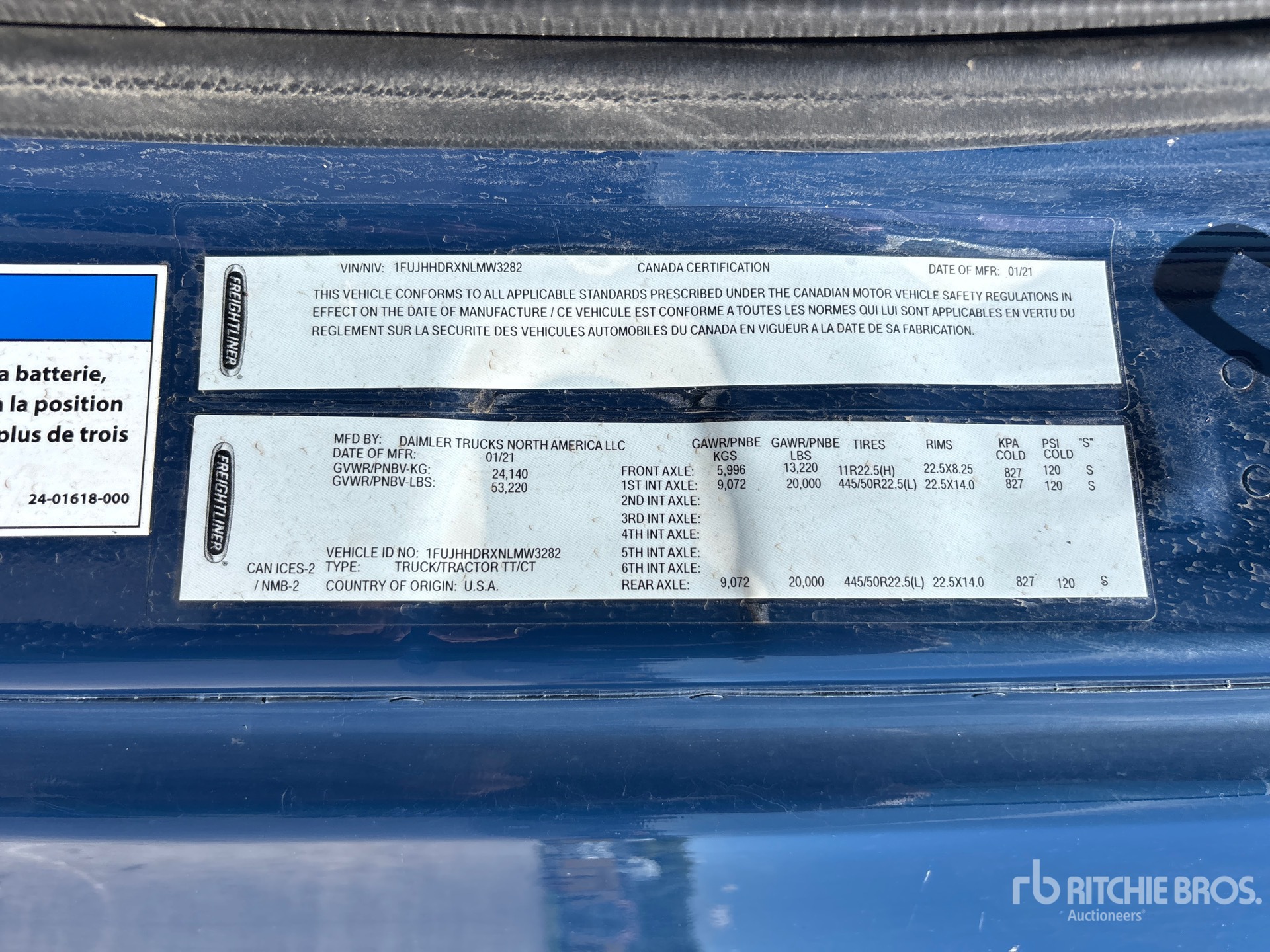 2022 Freightliner CASCADIA 126