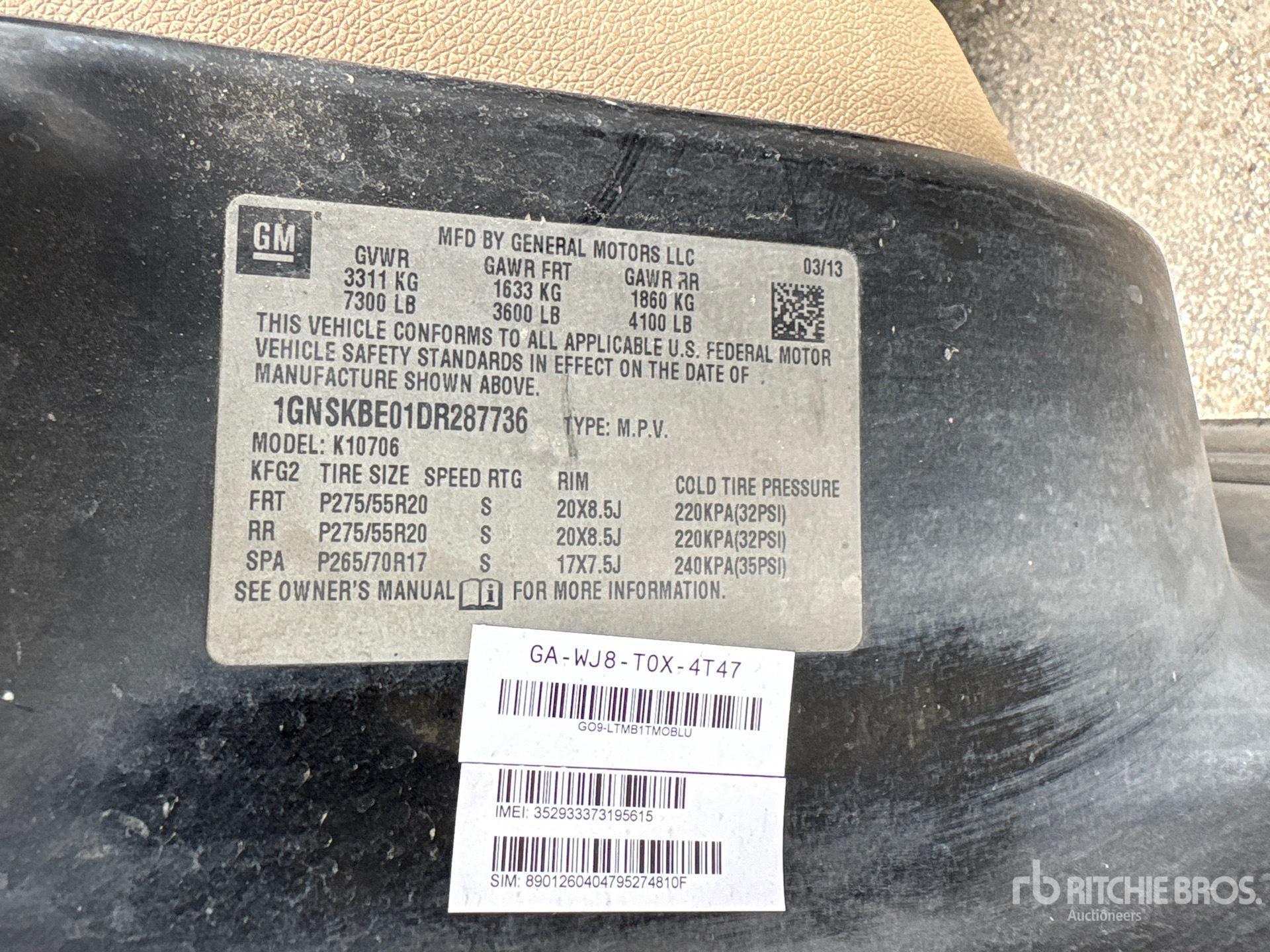 2013 Chevrolet TAHOE LT