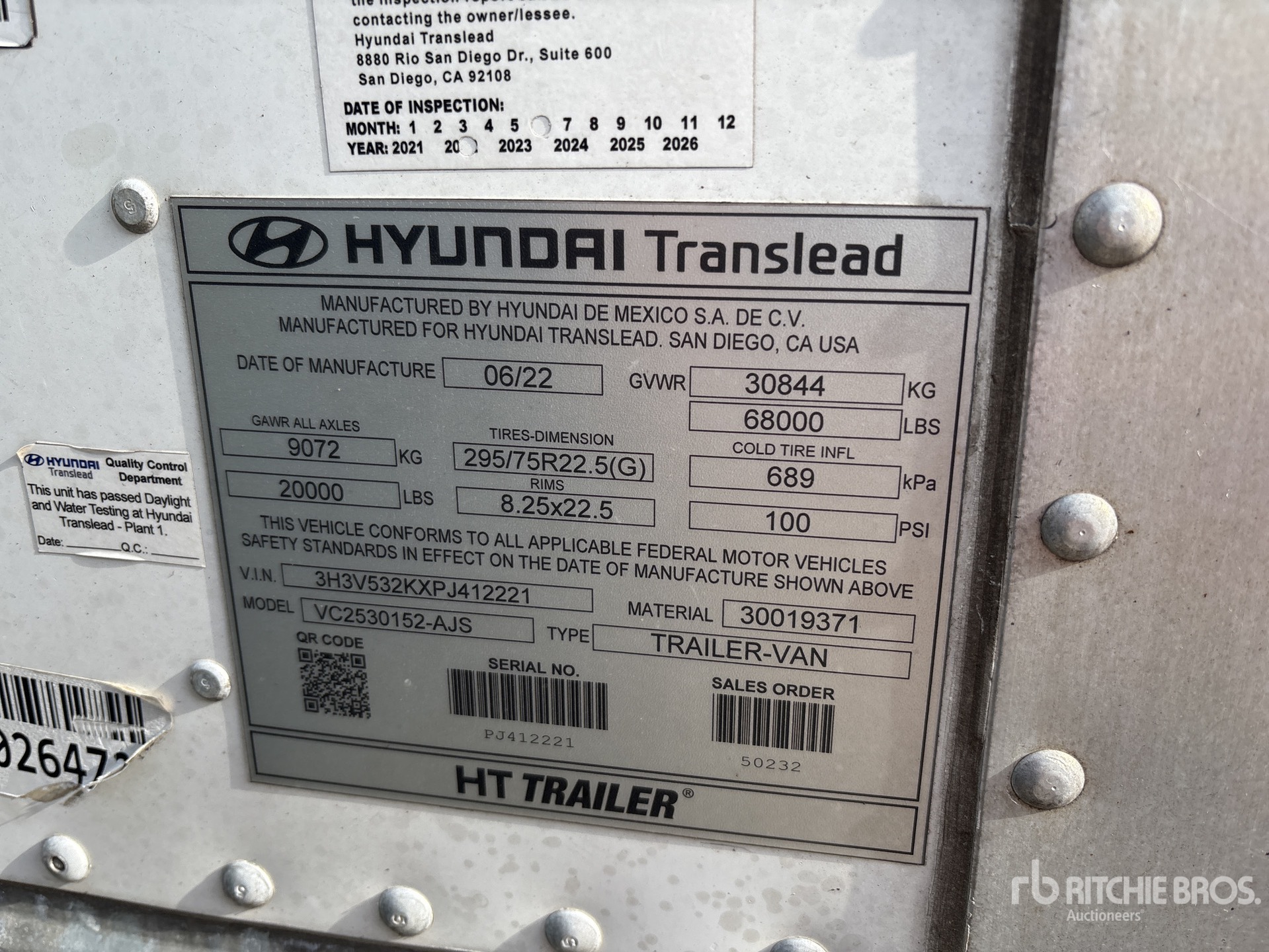 2023 Hyundai VC2530152-AJS