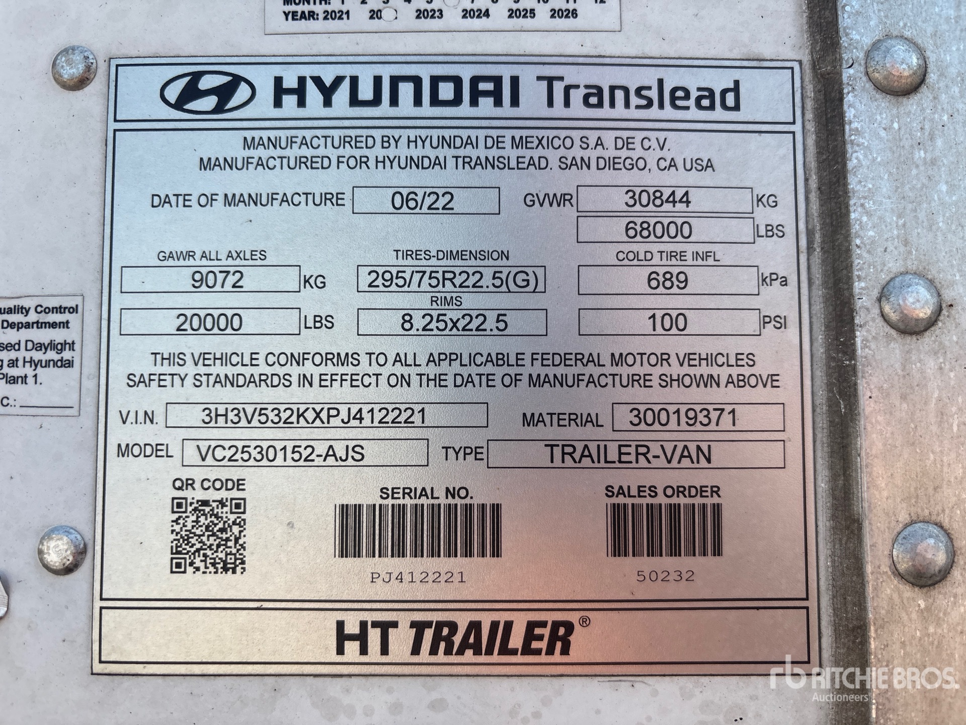 2023 Hyundai VC2530152-AJS