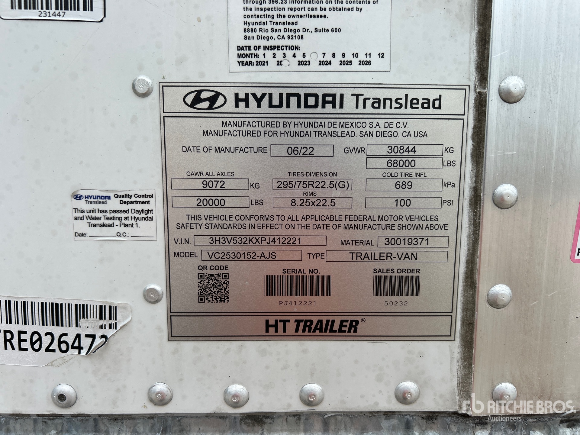 2023 Hyundai VC2530152-AJS