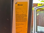 General Appearance with Motor Vehicle Safety Standards Label