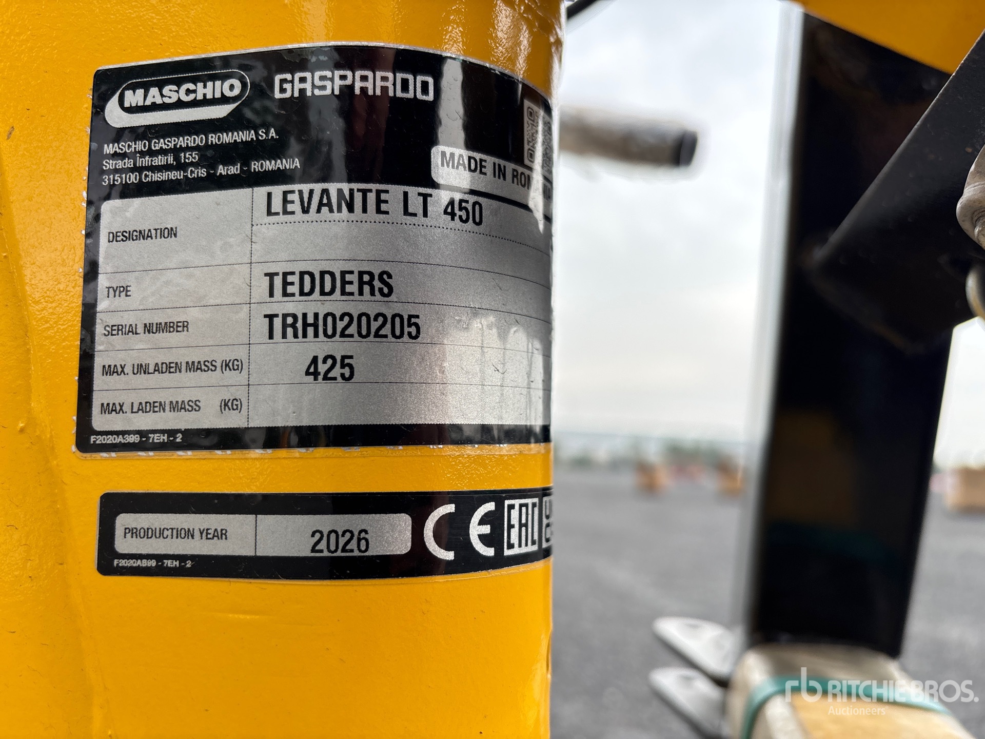 2026 Maschio LEVANTE LT 450