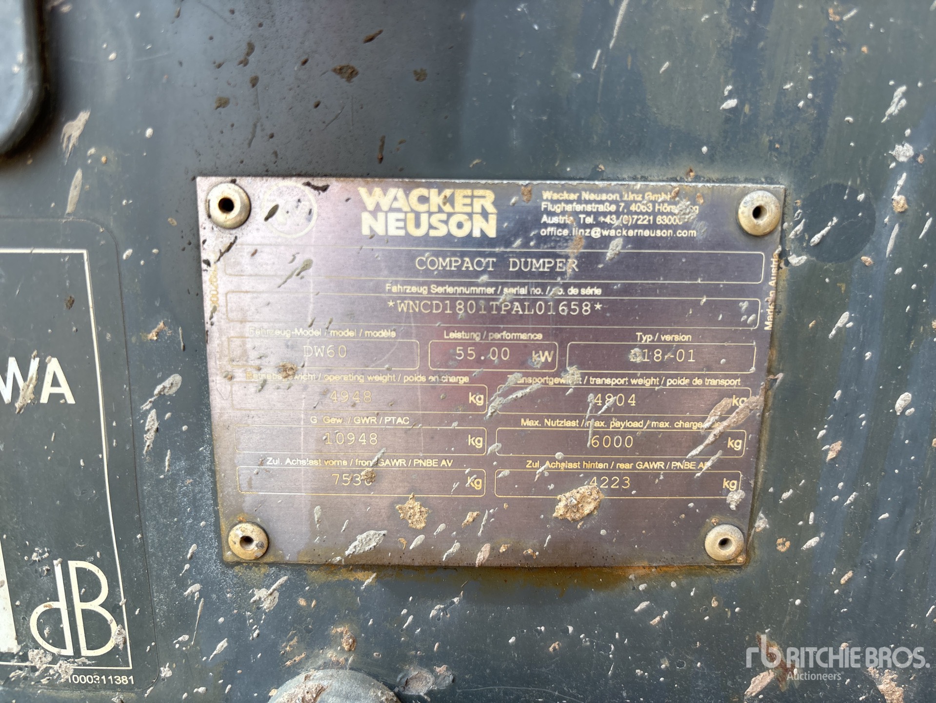 2023 Wacker Neuson DW60