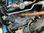 Engine with Air Compressor