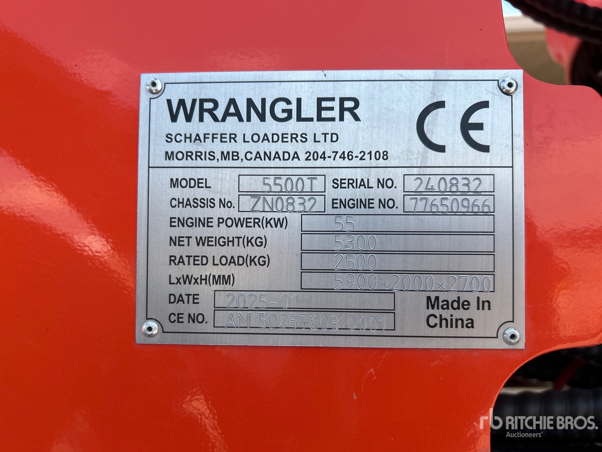 2025 Wrangler 5500T