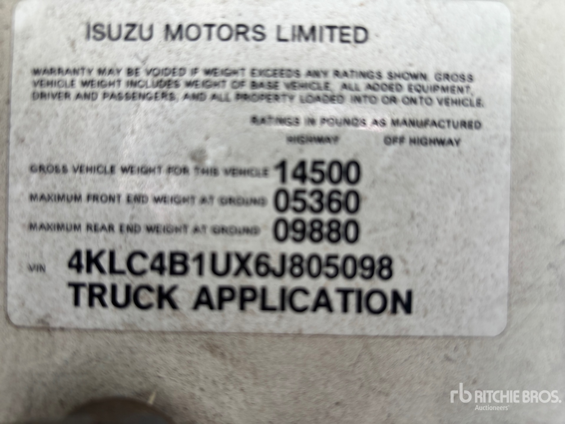 2006 Isuzu NPR