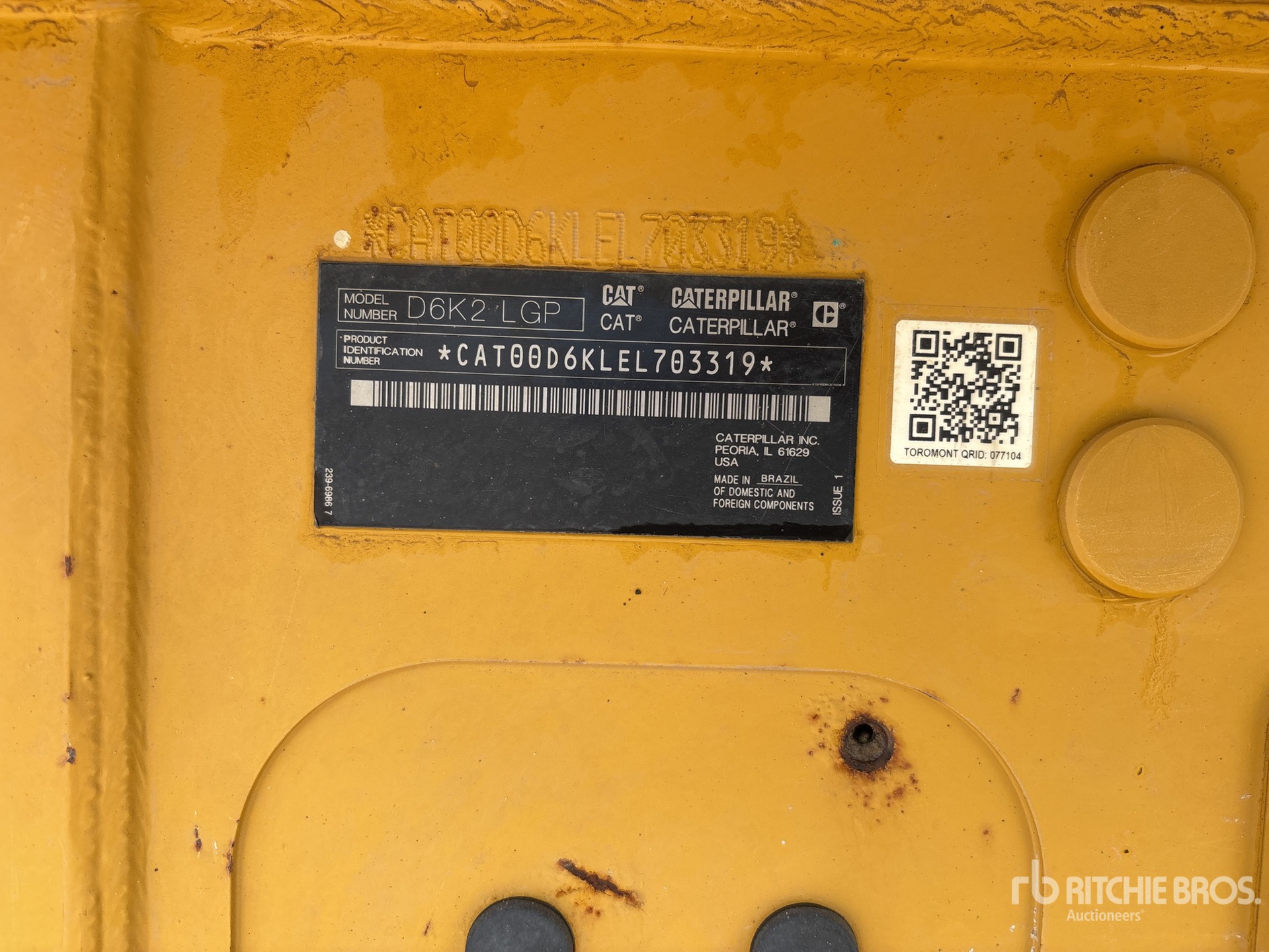 2020 Caterpillar D6K2 LGP