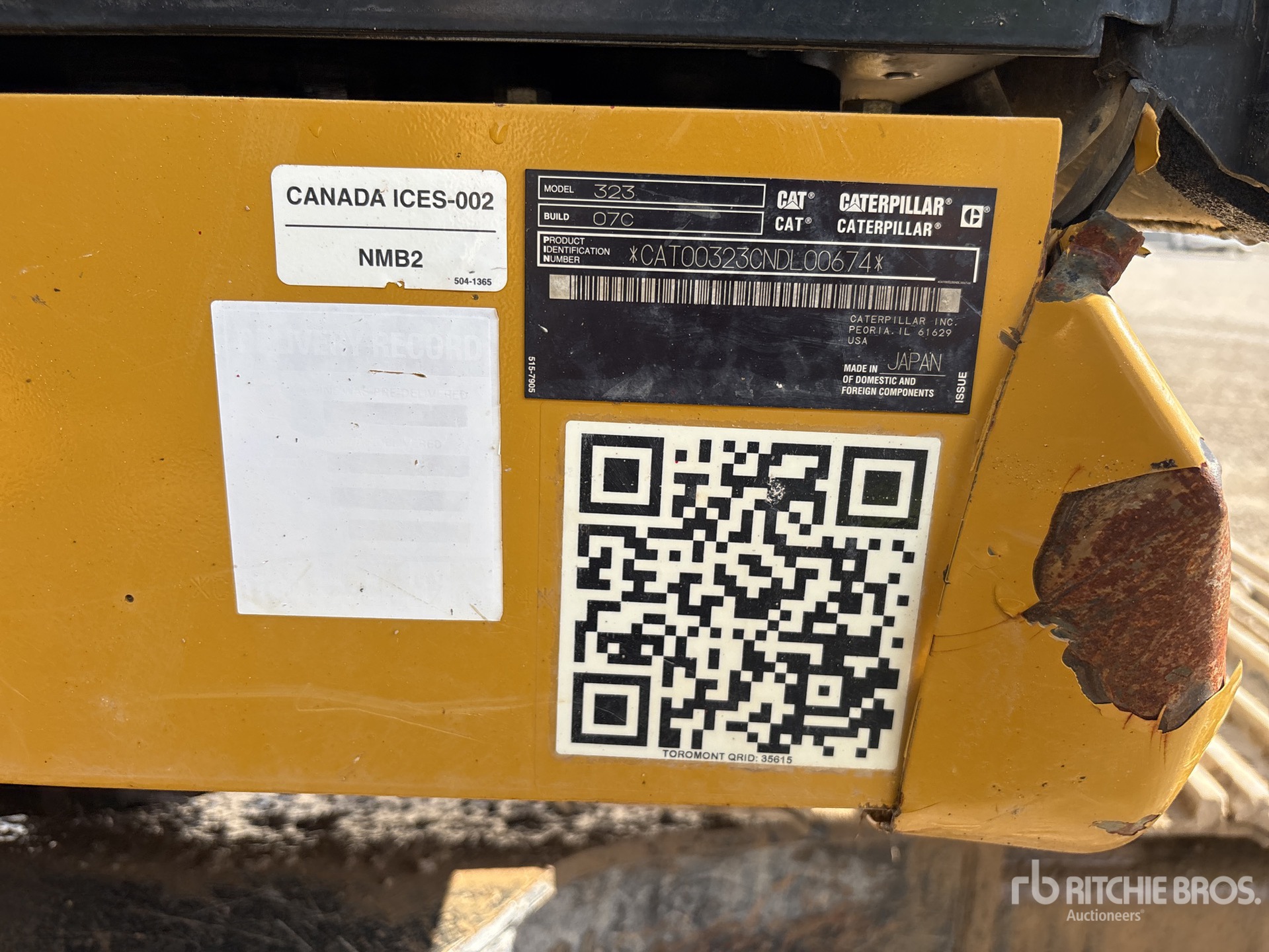 2021 Caterpillar 323