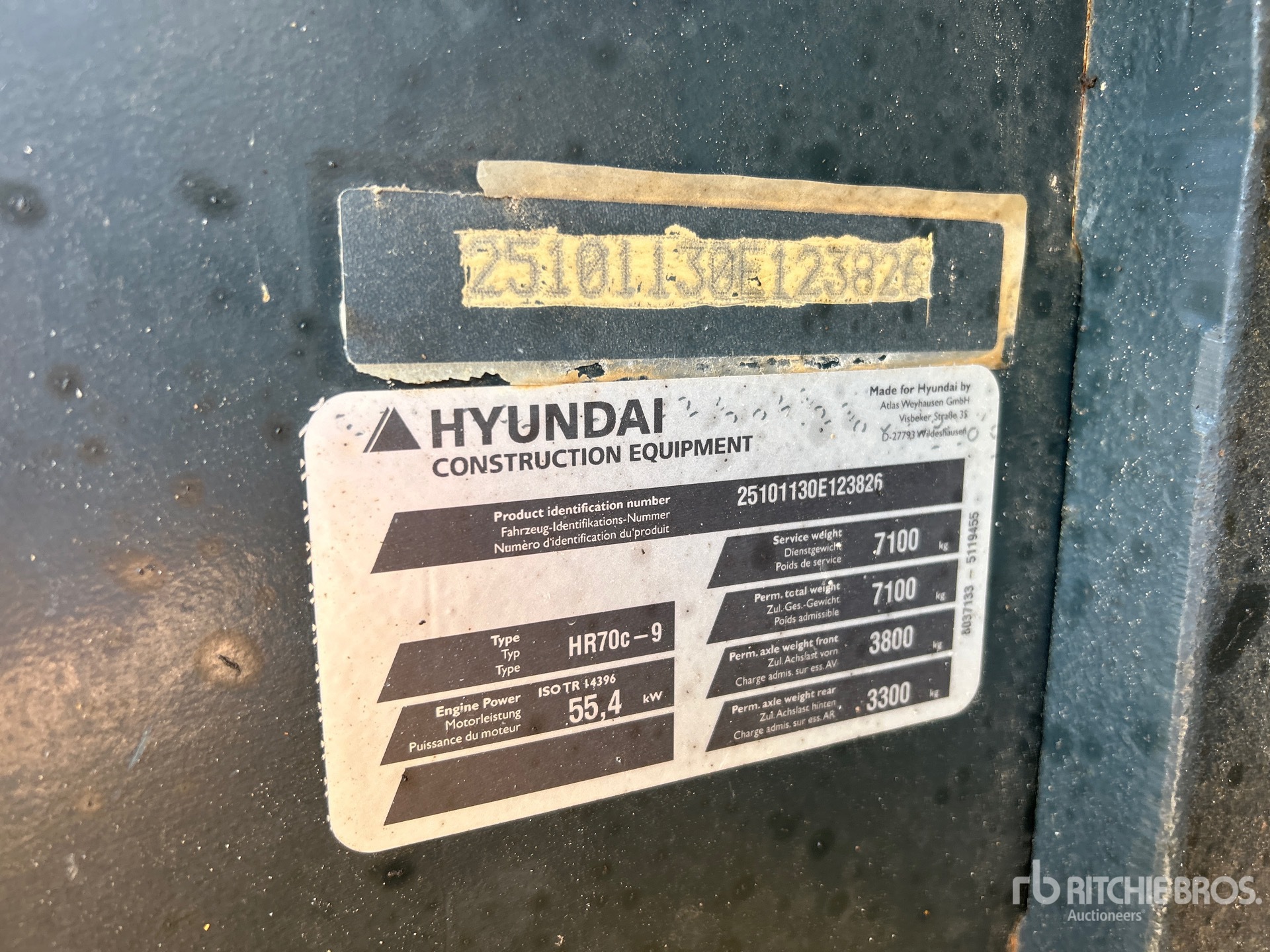 2021 Hyundai HR70C-9