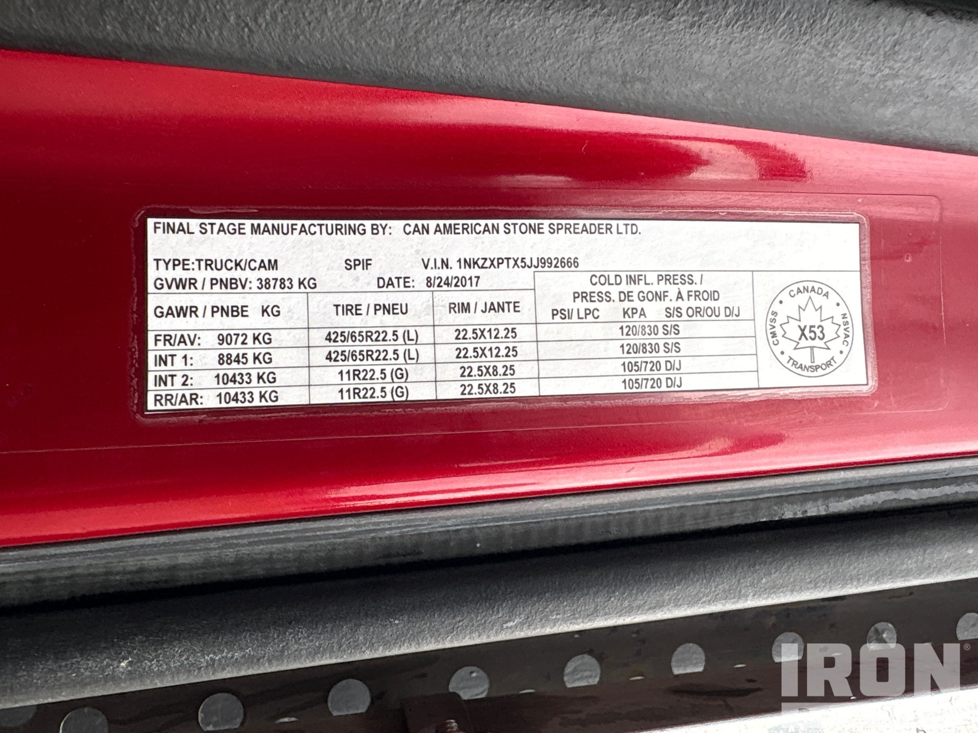 2018 Kenworth T880