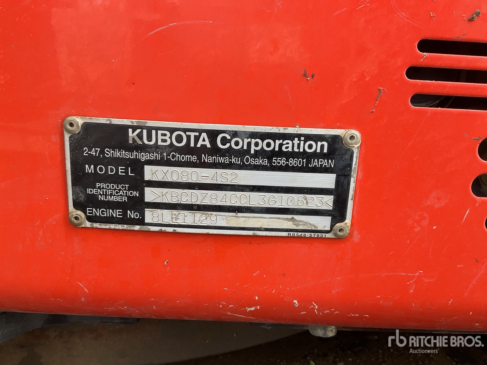 2020 Kubota KX080-4S2