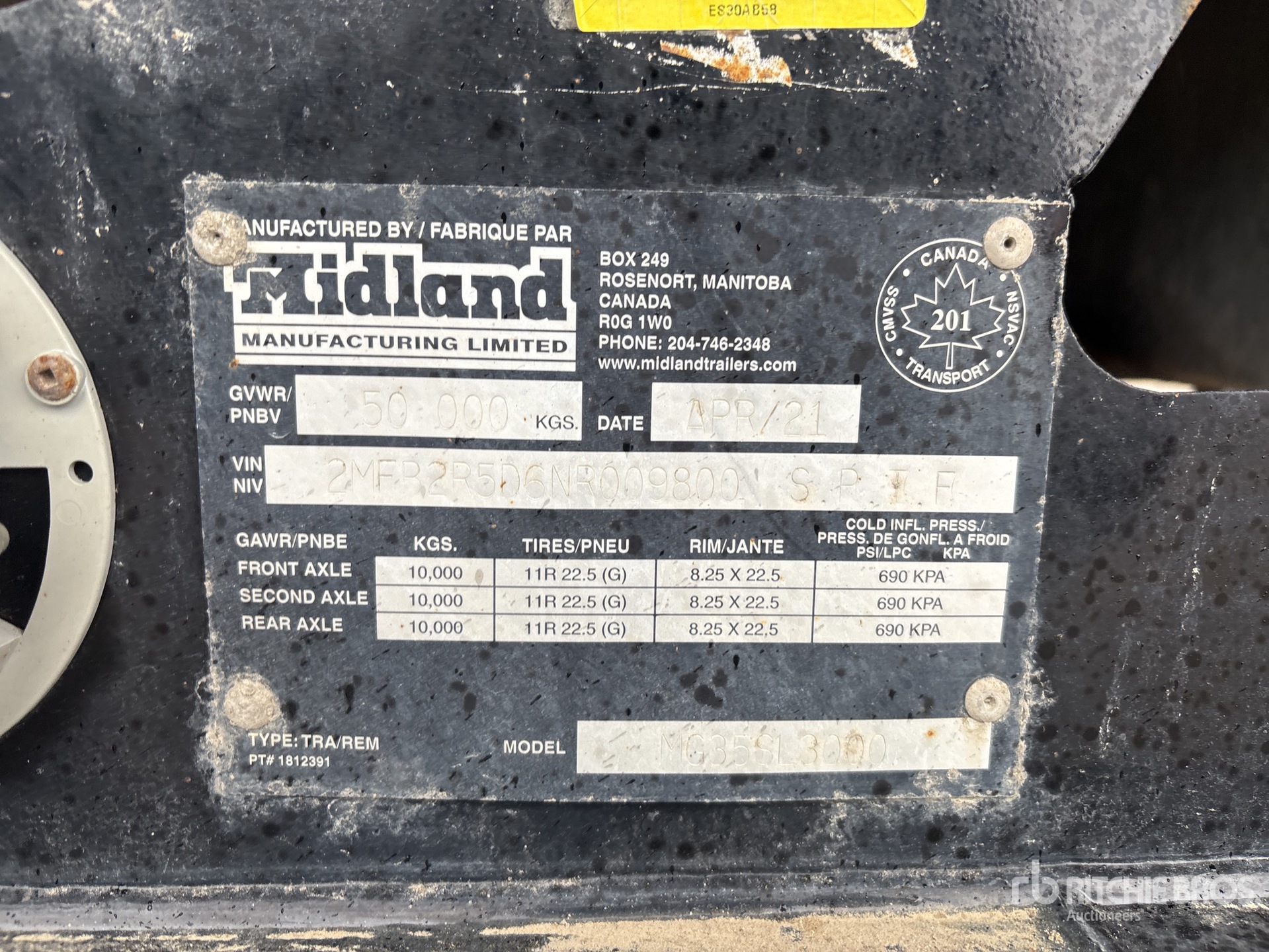 2022 Midland MG35SL3000