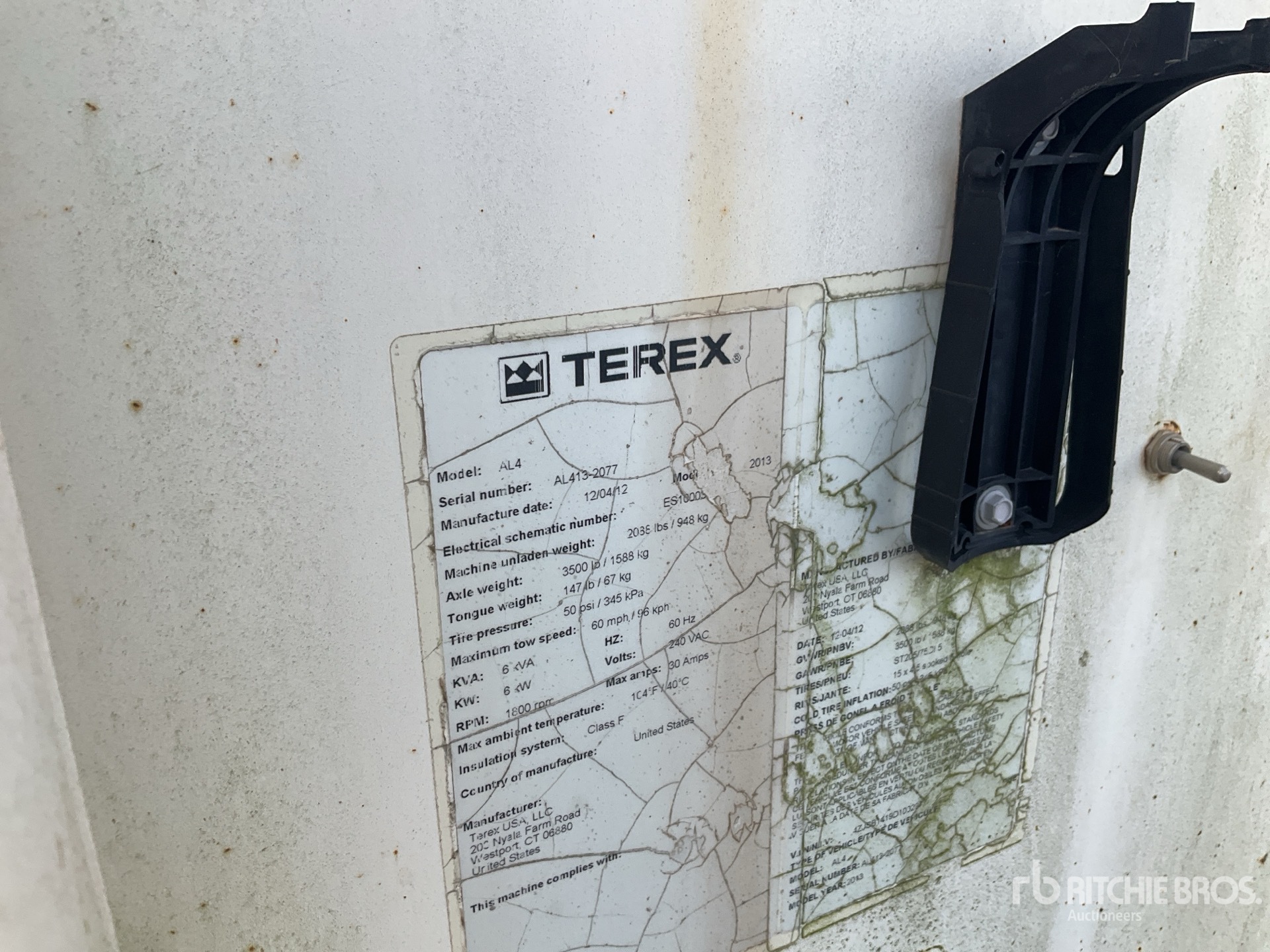Photo of a 2013 Terex AL4