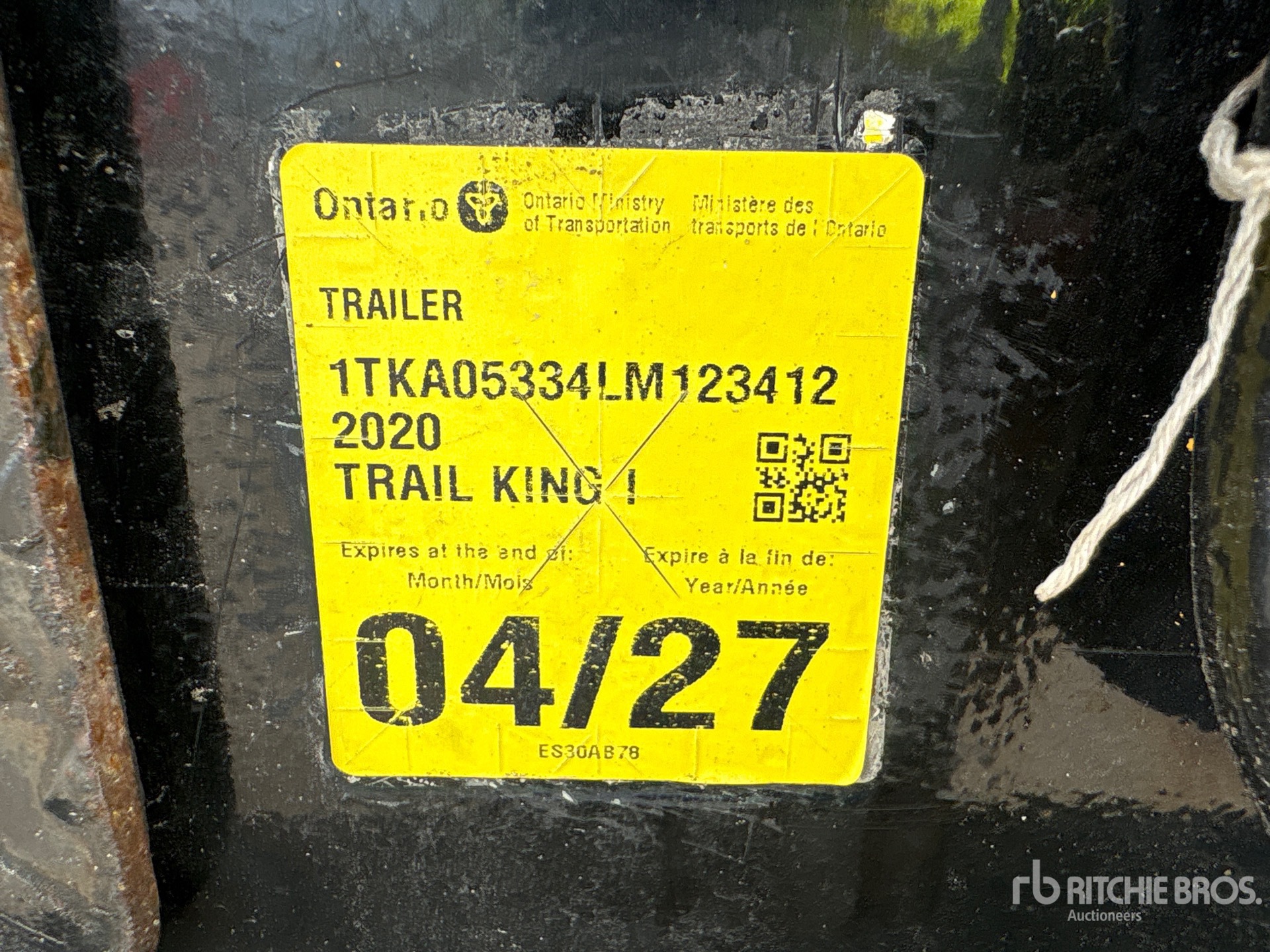 2020 Trail King TK110SA