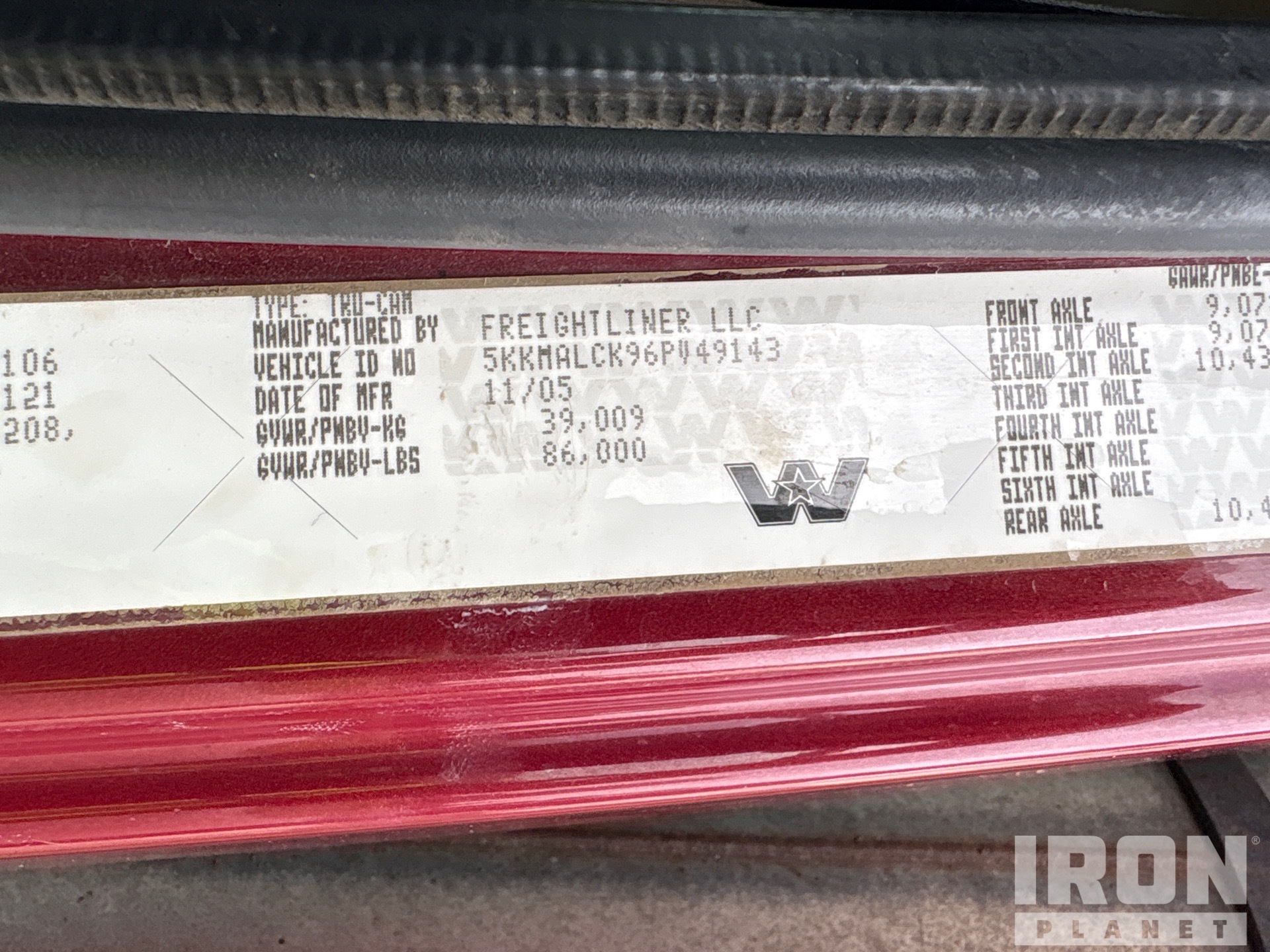 2006 Western Star 4900