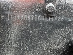 General Appearance with Frame Stamp Serial Number/VIN Photo