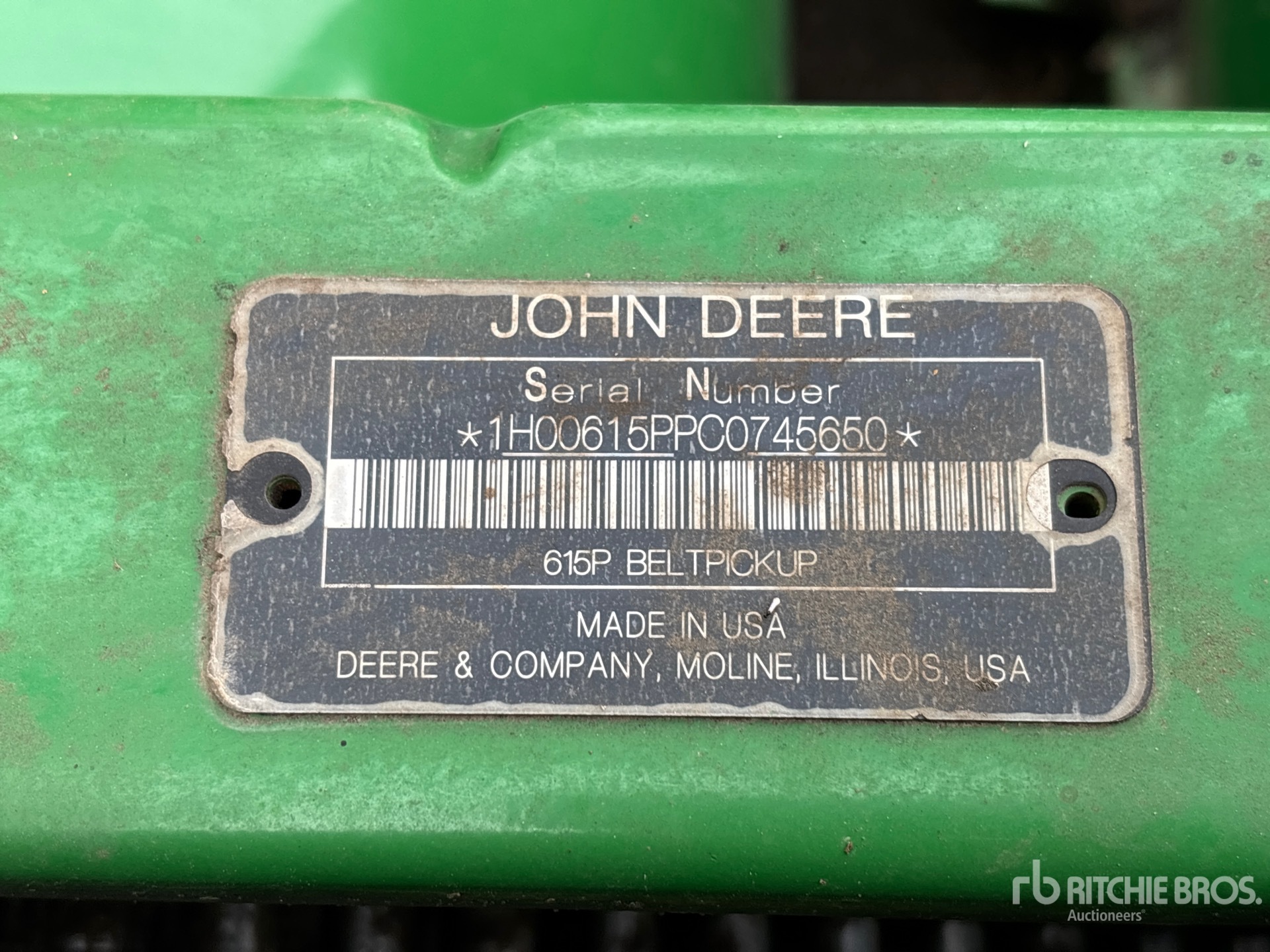 2012 John Deere 615P