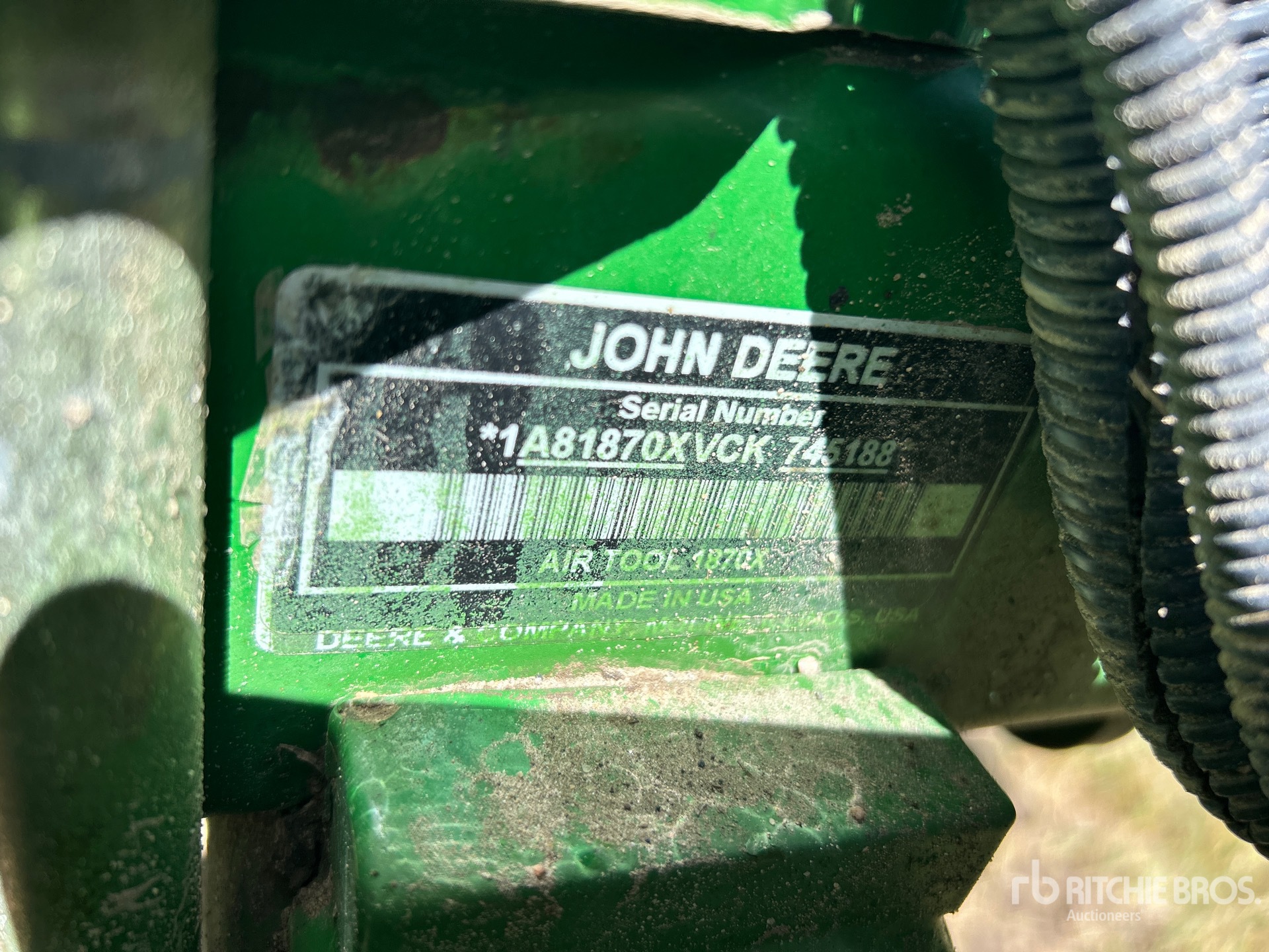 2012 John Deere 1870