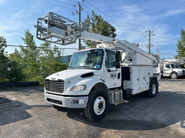 2020 Altec T40P 35 ft on 2020 Freightliner M2106 4x2 Cable Placer Bucket Truck