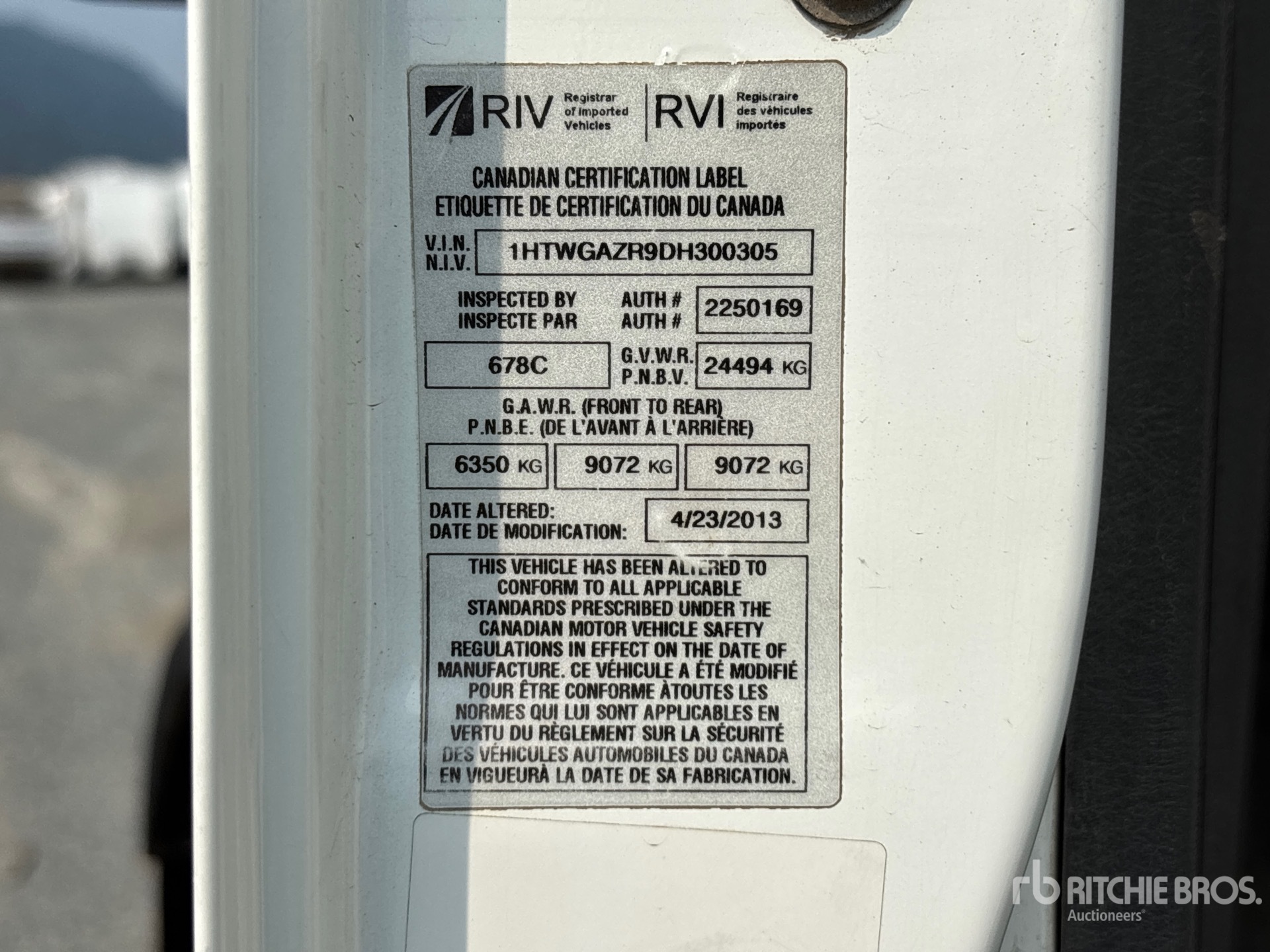2013 International 7400