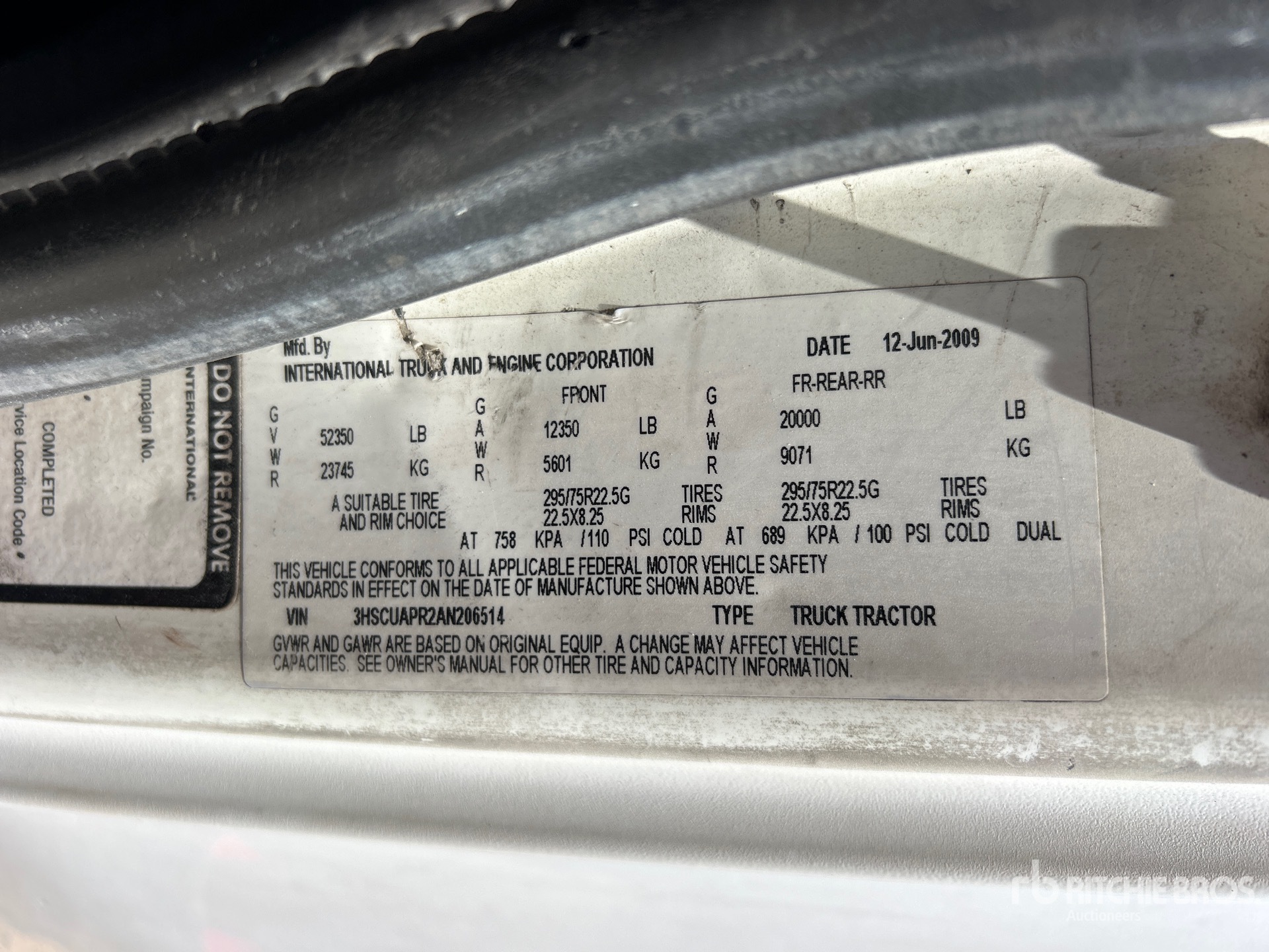 2010 International PROSTAR PREMIUM